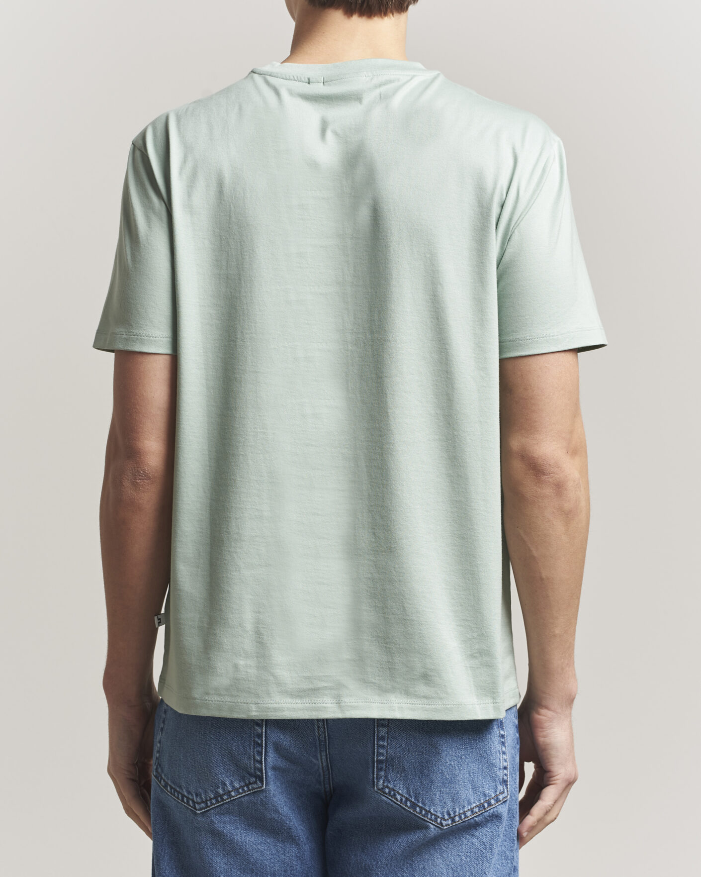 Herr | T-Shirts | J.Lindeberg | Sid Basic T-Shirt Jadeite