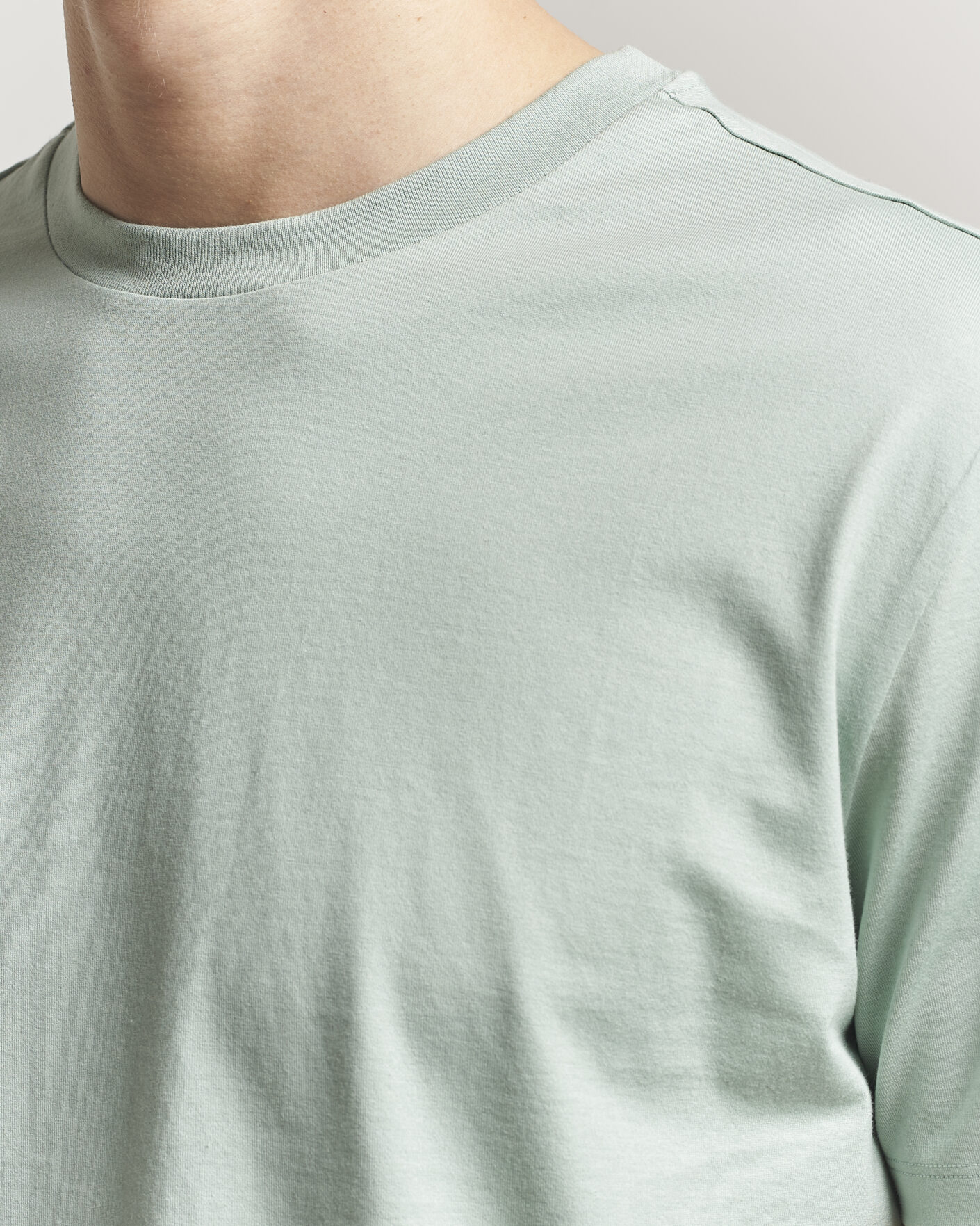 Herr | T-Shirts | J.Lindeberg | Sid Basic T-Shirt Jadeite