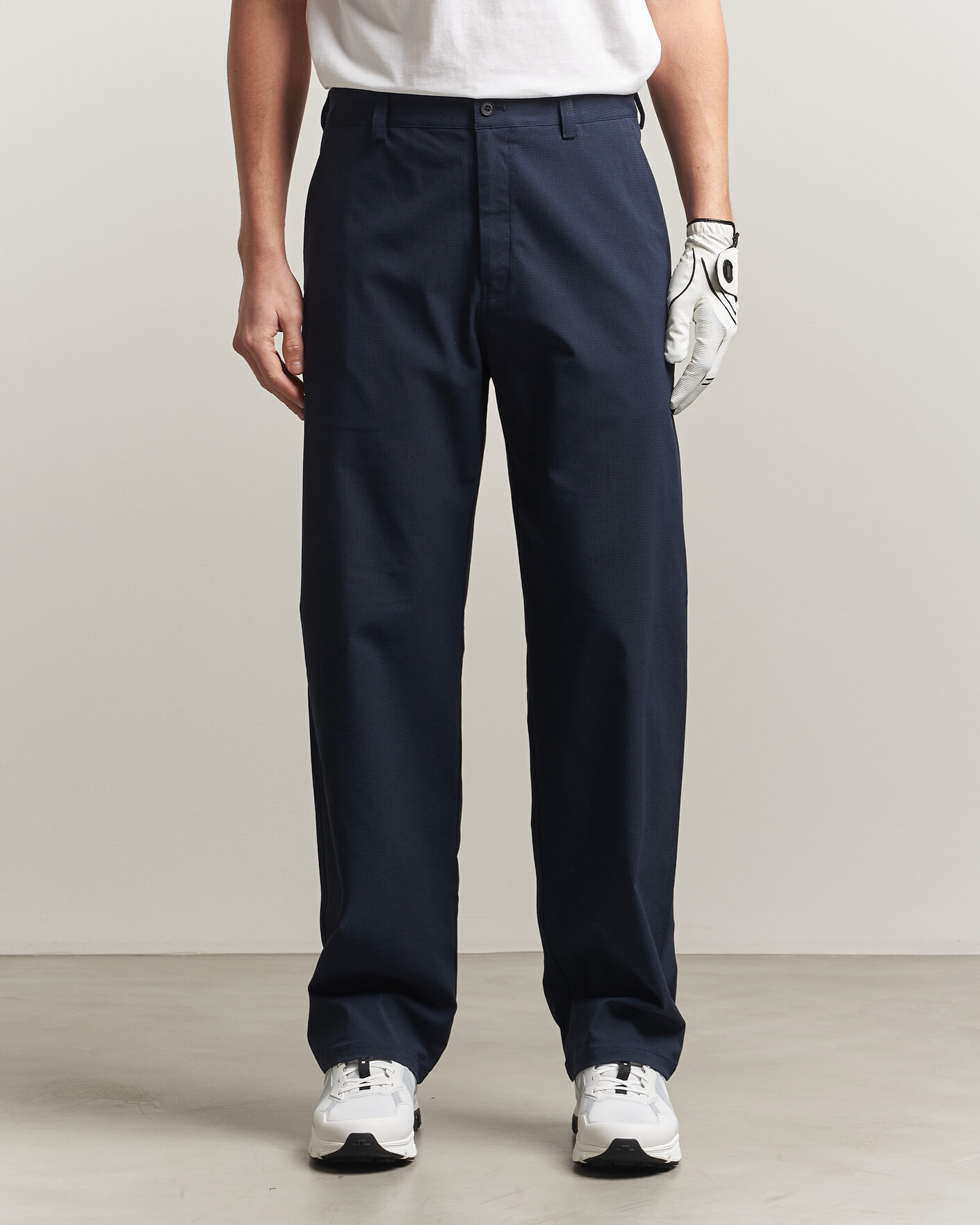 Herr | Byxor | J.Lindeberg | Devyn Straight Vent Pants JL Navy