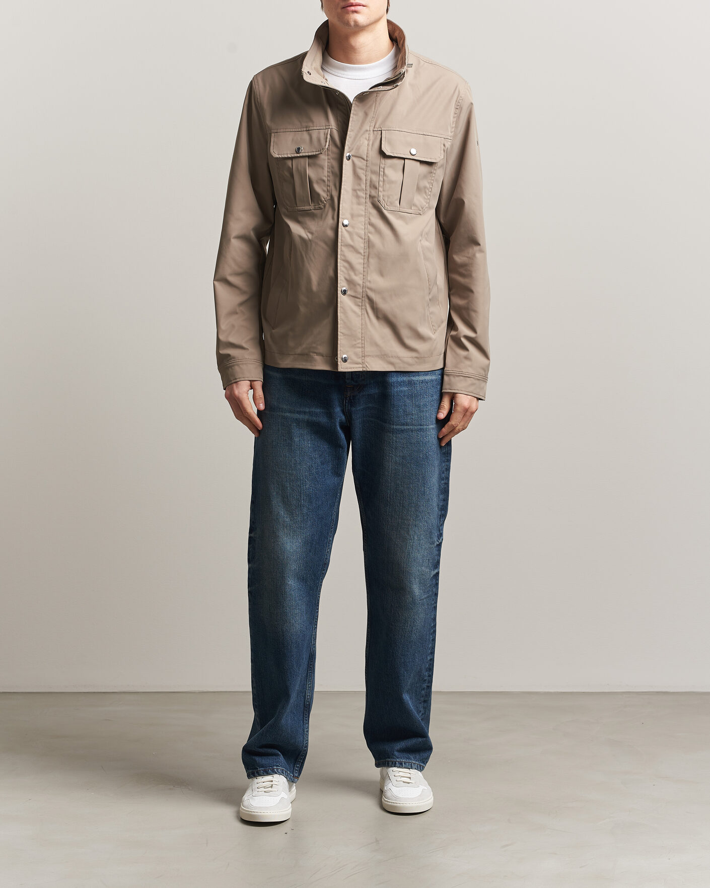 Herr | Jackor | J.Lindeberg | Bailey Recyceled Poly Jacket Brindle