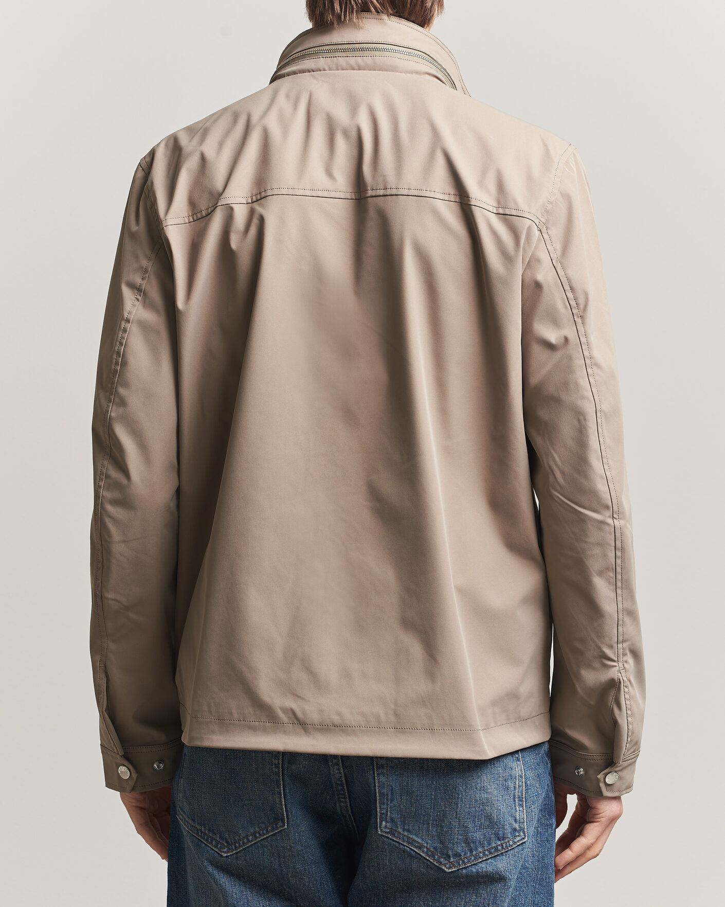 Herr | Jackor | J.Lindeberg | Bailey Recyceled Poly Jacket Brindle