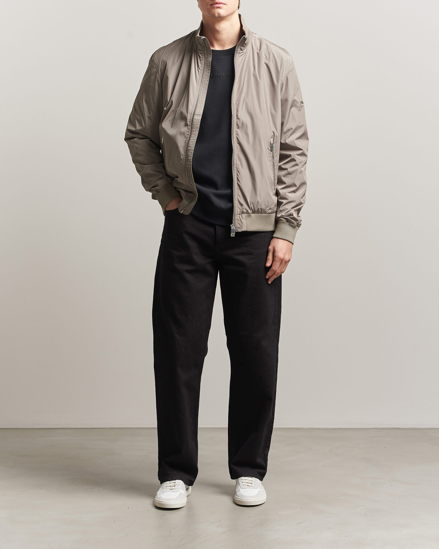 Herr | Jackor | J.Lindeberg | Kevin Poly Jacket Brindle