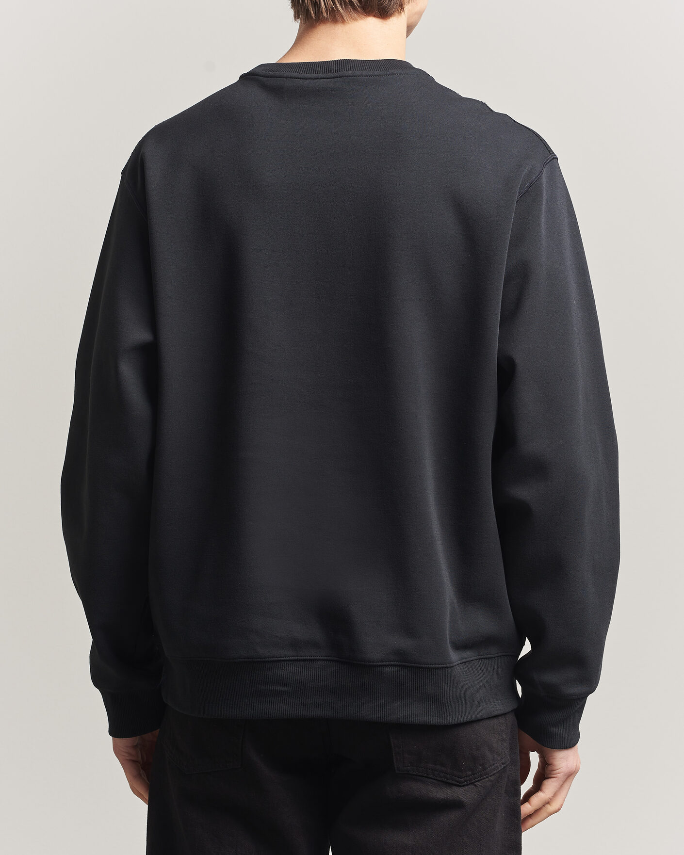 Herr | Tröjor | J.Lindeberg | Club Crew Neck Black