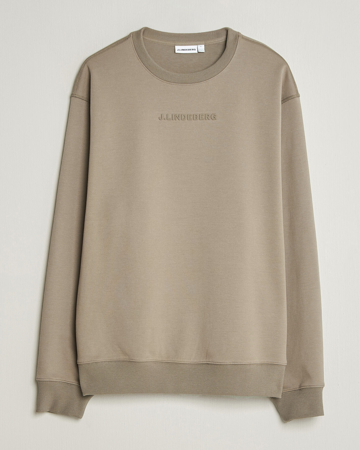Herr | Tröjor | J.Lindeberg | Club Crew Neck Brindle