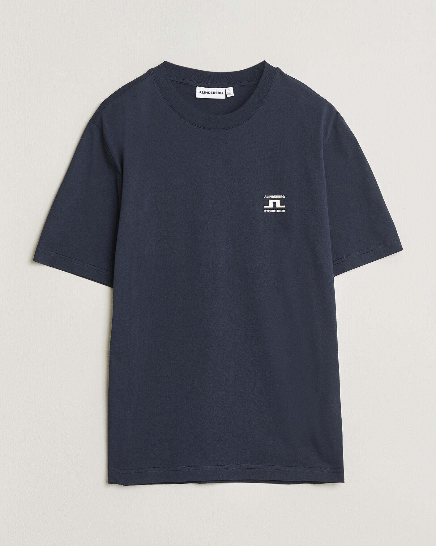 Herr | T-Shirts | J.Lindeberg | Parcie T-Shirt JL Navy