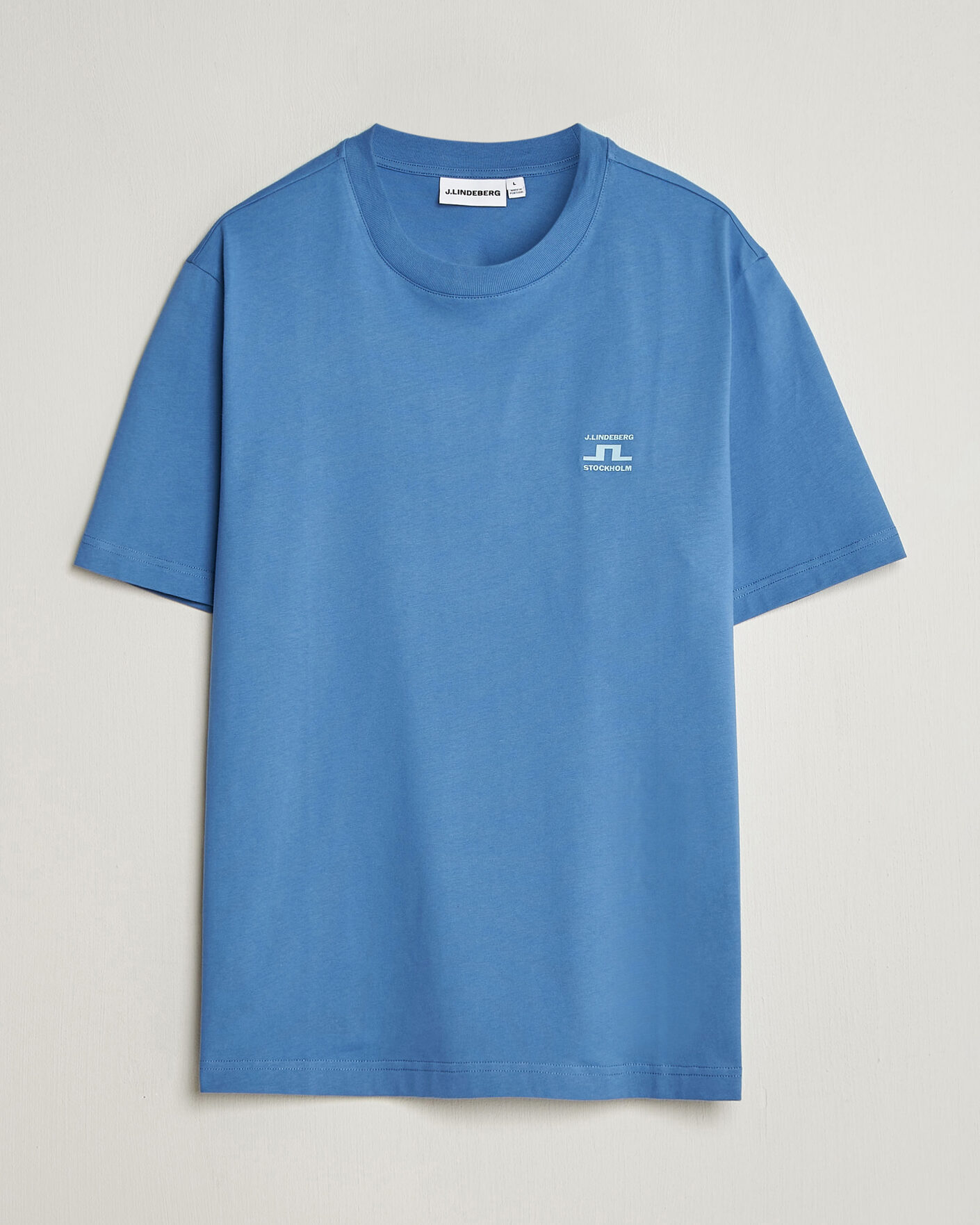 Herr | T-Shirts | J.Lindeberg | Parcie T-Shirt Federal Blue