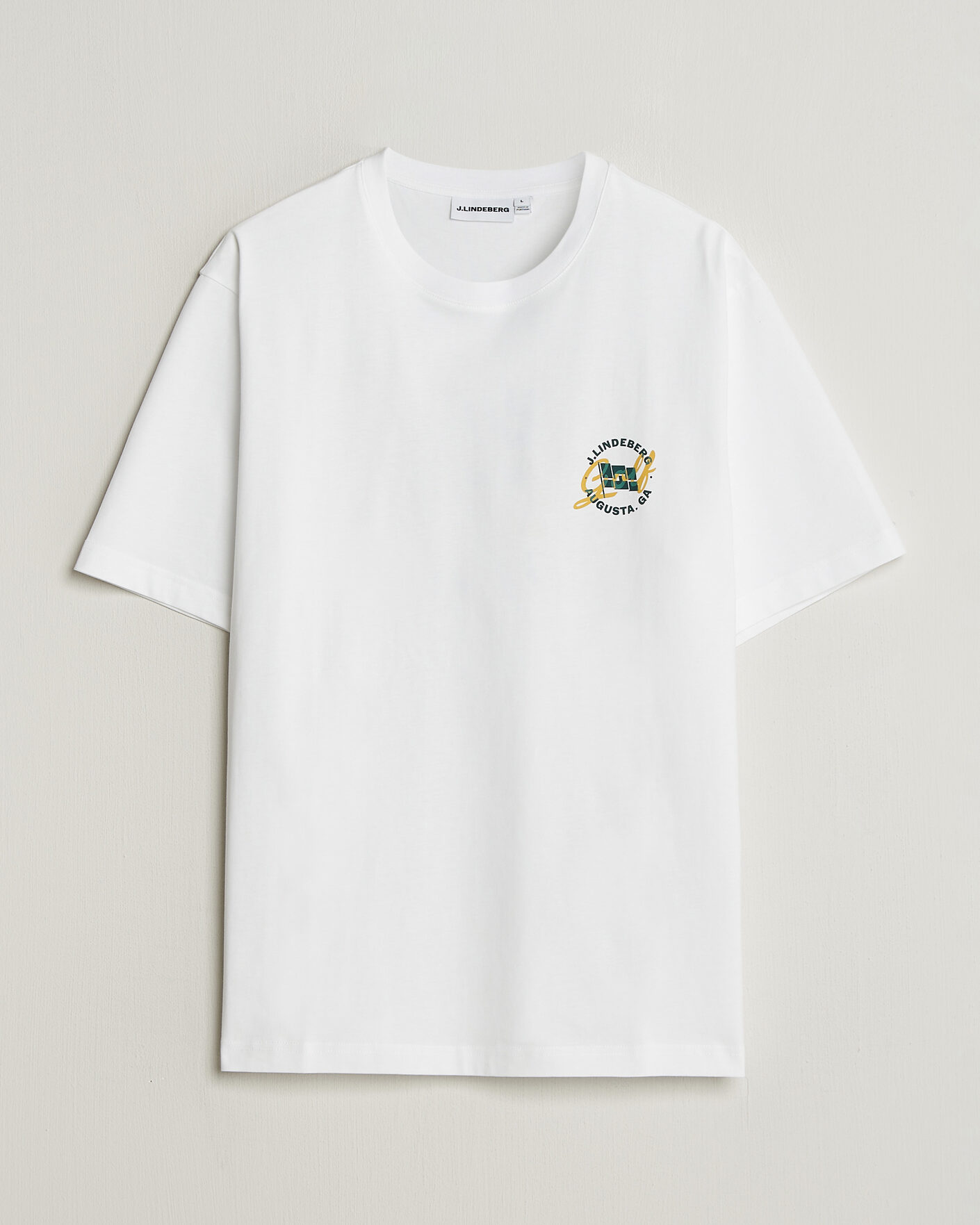 Herr | T-Shirts | J.Lindeberg | Parcie Tour T-Shirt White