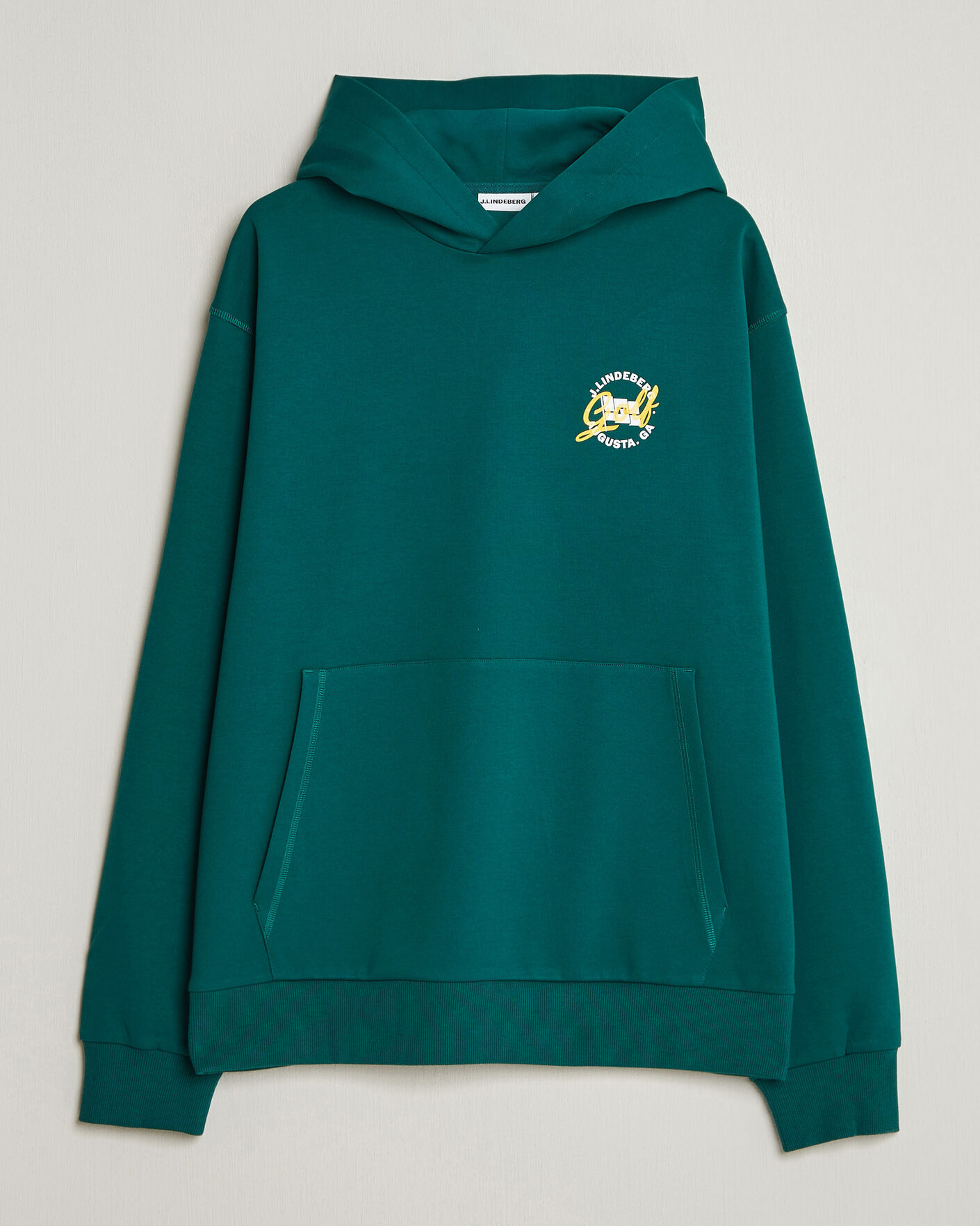 Herr | Tröjor | J.Lindeberg | Club Masters Tour Hoodie Forest Biome