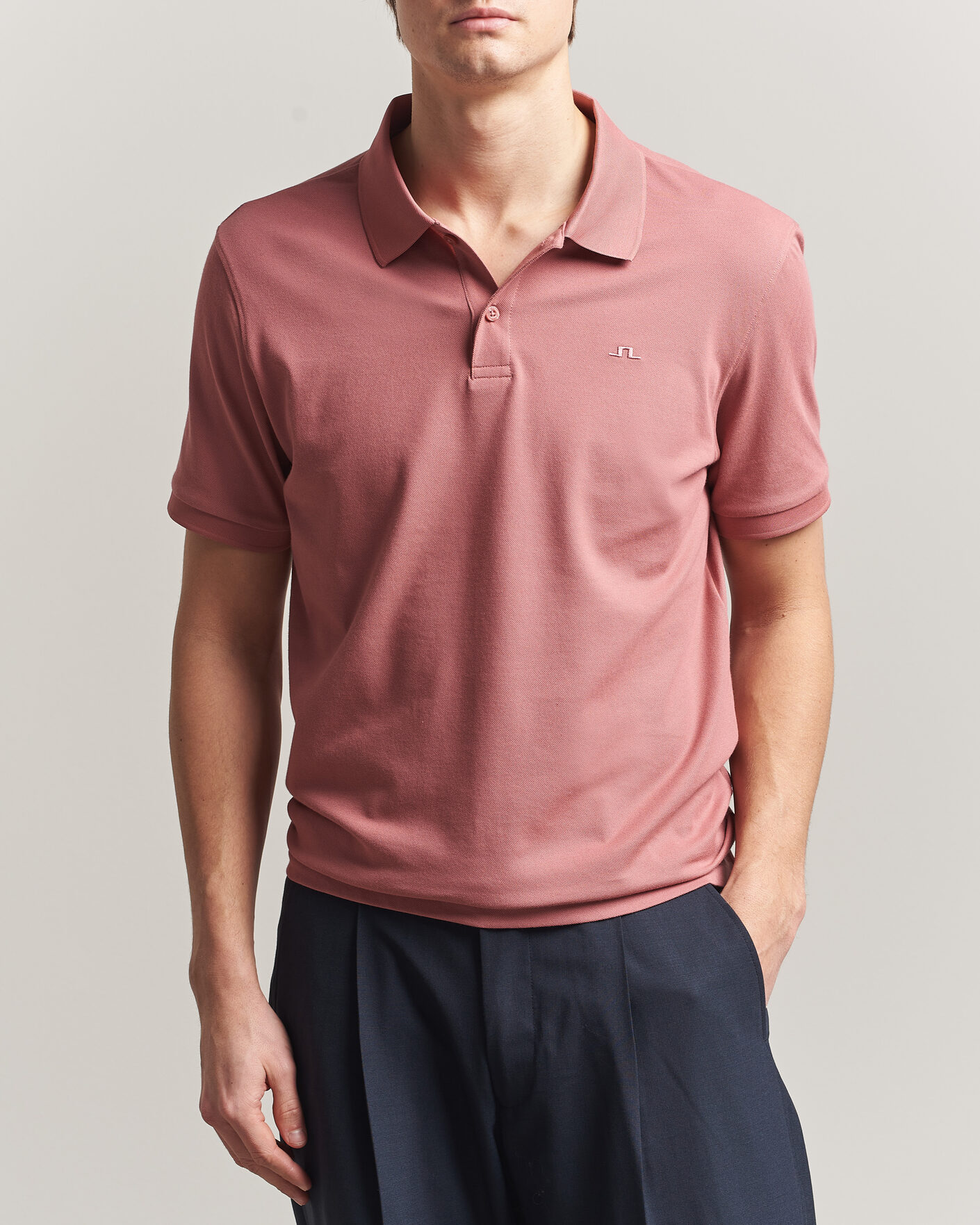 Herr | Pikéer | J.Lindeberg | Verse Polo Withered Rose