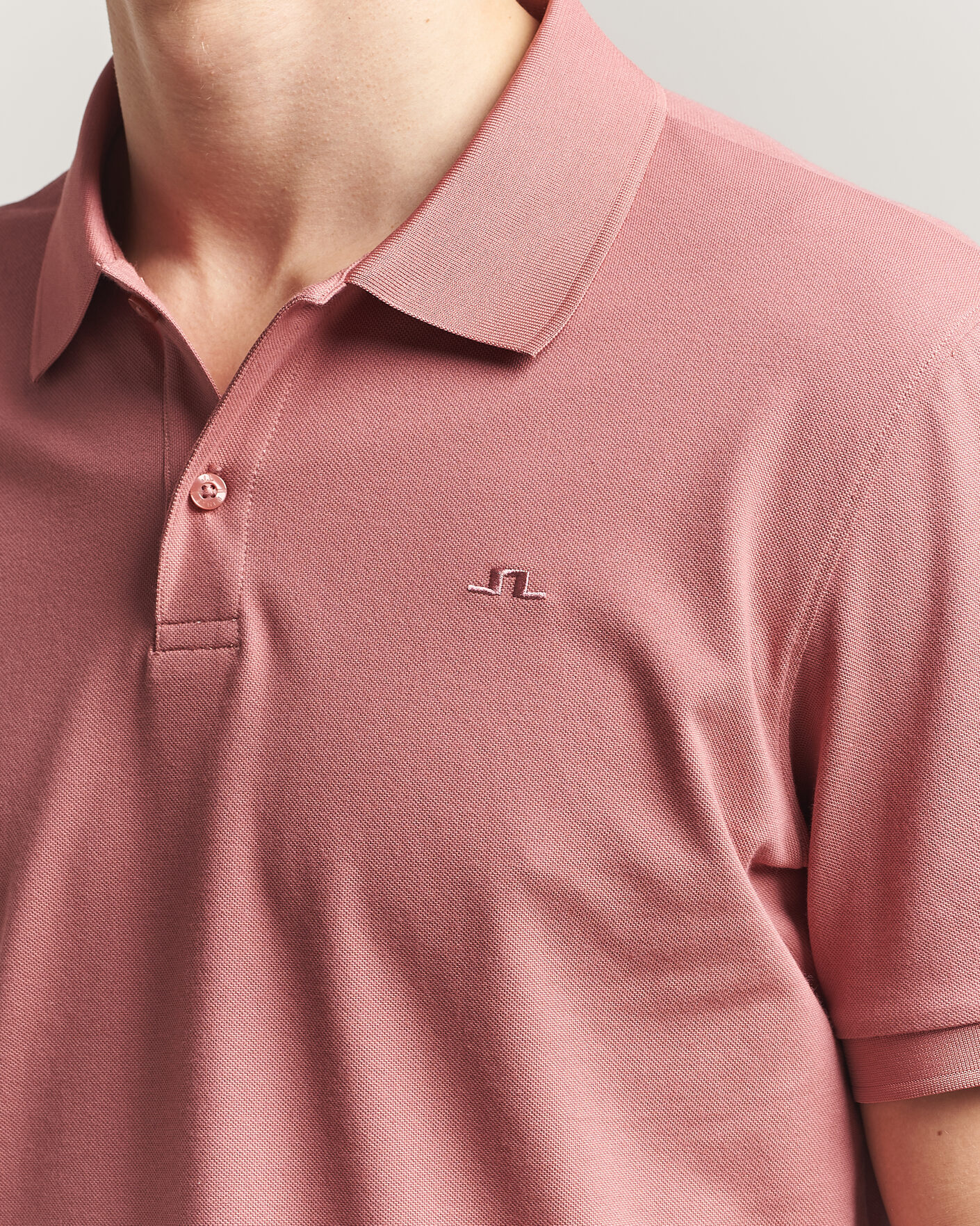 Herr | Pikéer | J.Lindeberg | Verse Polo Withered Rose