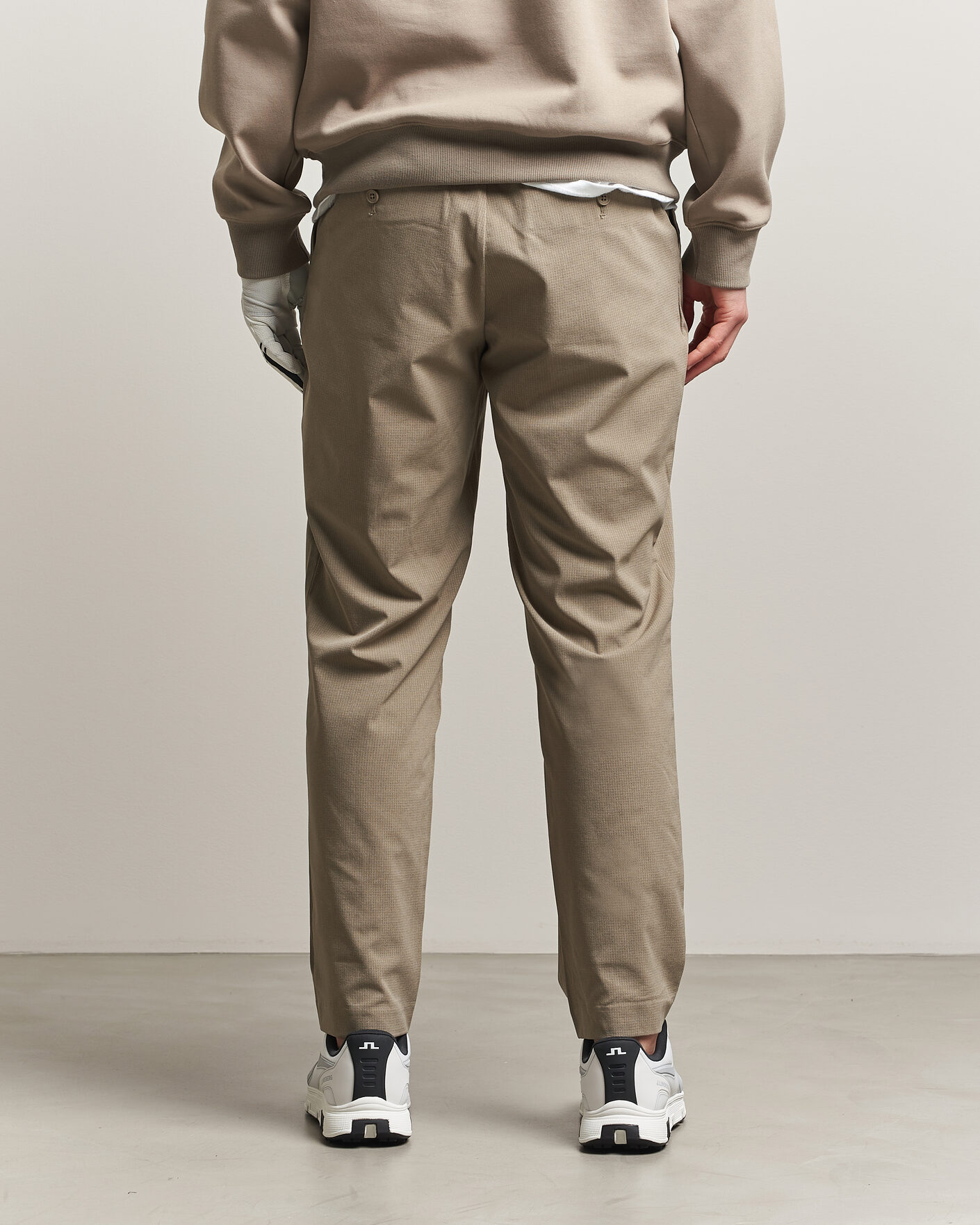 Herr | Byxor | J.Lindeberg | Harris Drawstring Pants Brindle