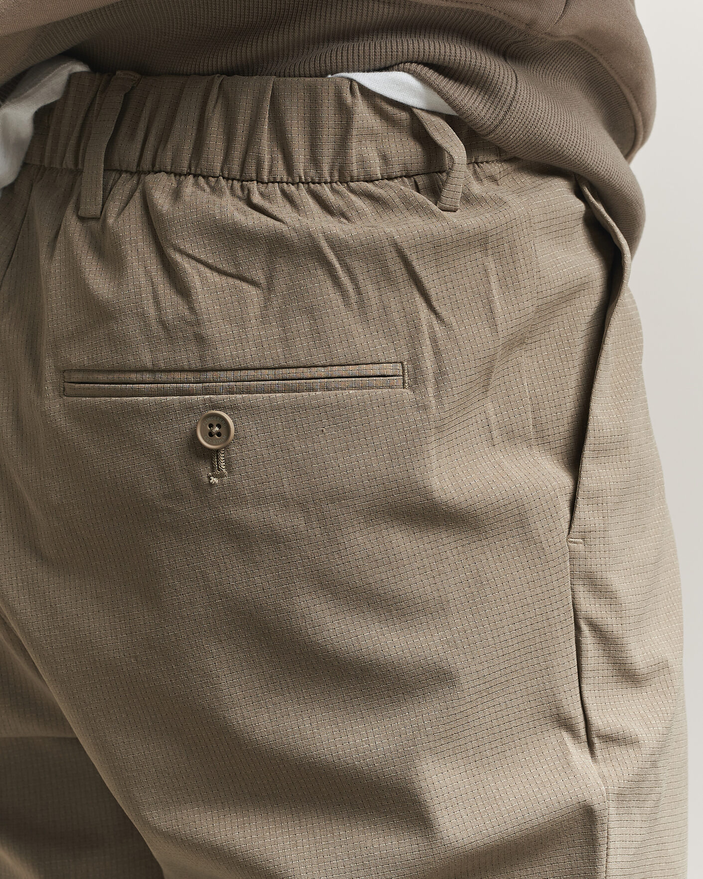 Herr | Byxor | J.Lindeberg | Harris Drawstring Pants Brindle