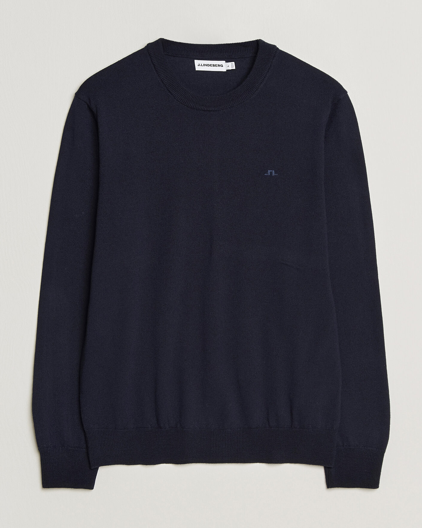 Herr | Tröjor | J.Lindeberg | Keane Merino Crew Neck Pullover JL Navy