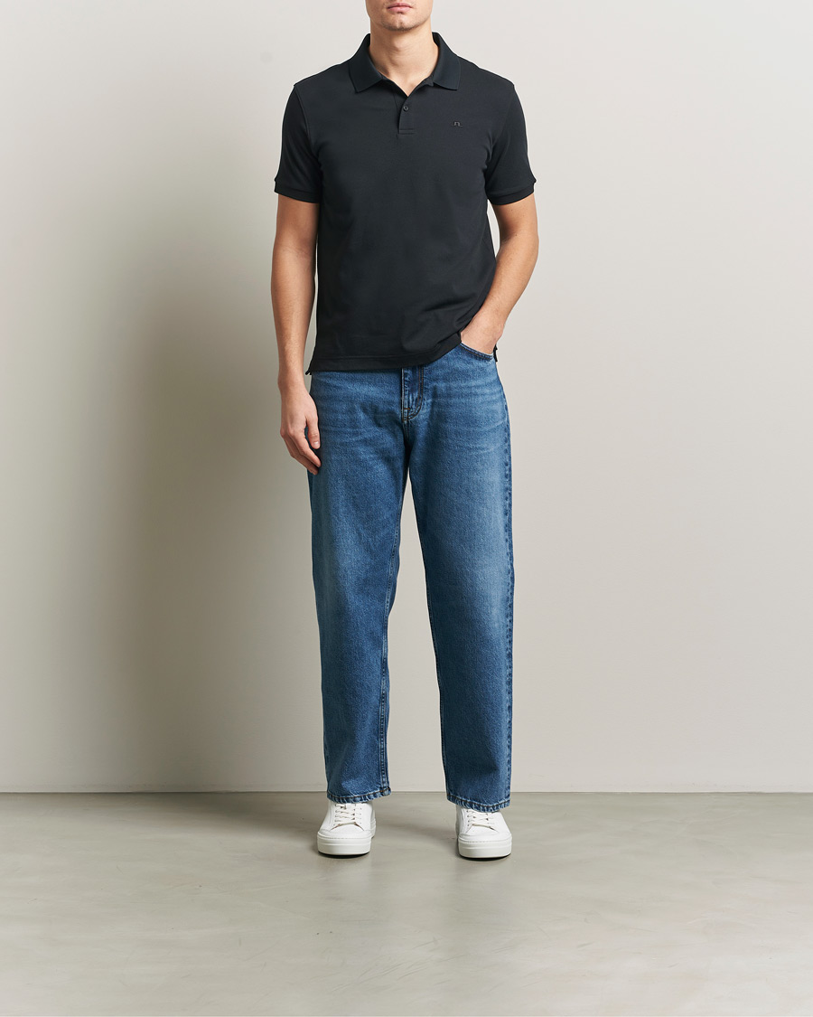 Herr | Pikéer | J.Lindeberg | Verse Polo Black
