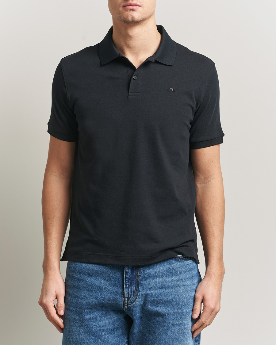 Herr | Pikéer | J.Lindeberg | Verse Polo Black