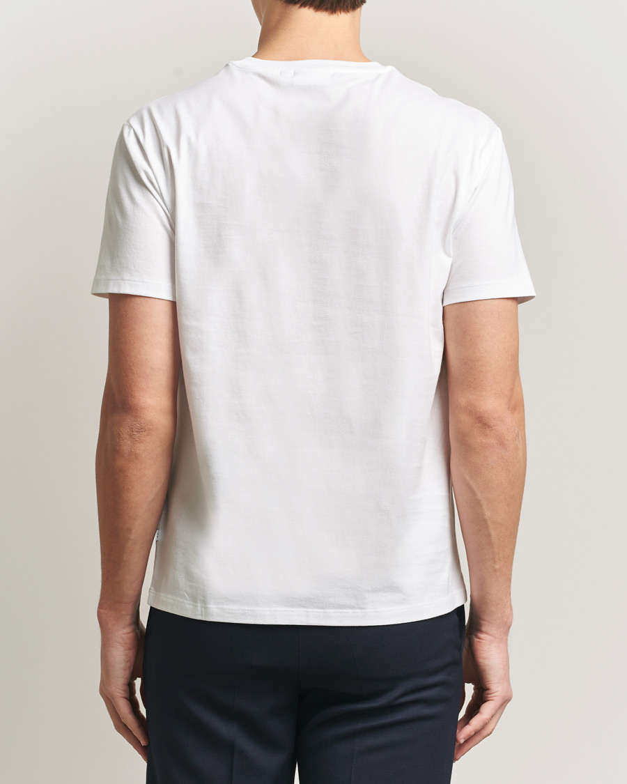 Herr | T-Shirts | J.Lindeberg | Sid Basic T-Shirt White