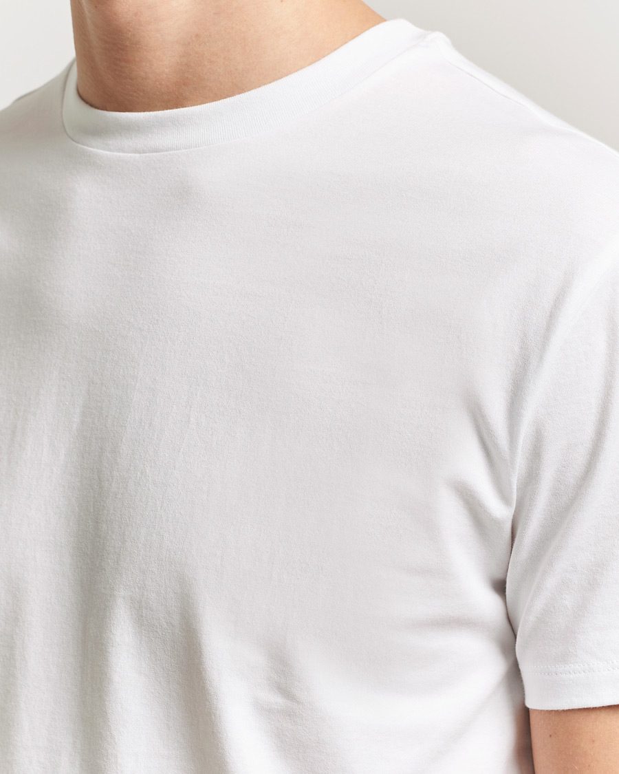 Herr | T-Shirts | J.Lindeberg | Sid Basic T-Shirt White