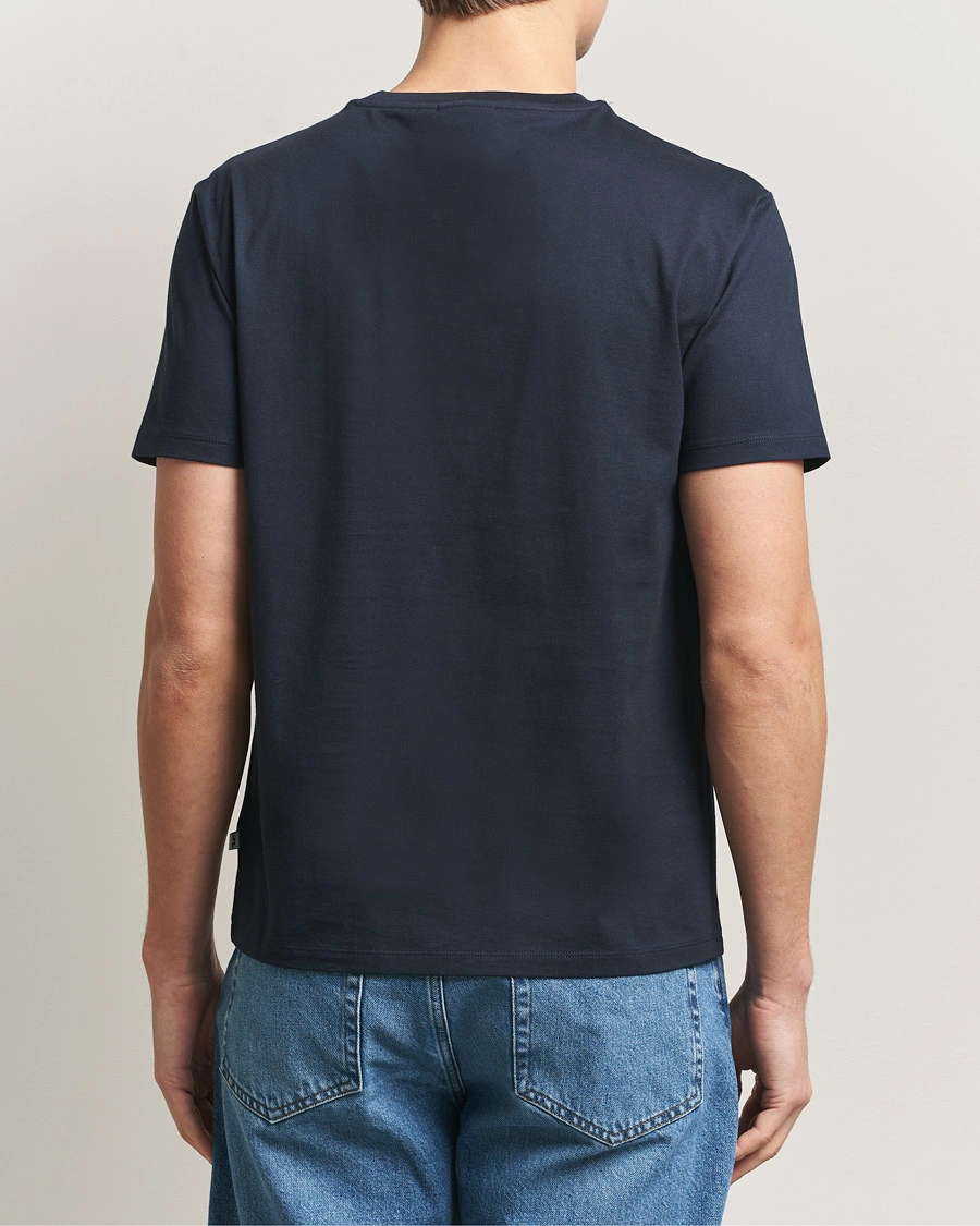 Herr | T-Shirts | J.Lindeberg | Sid Basic T-Shirt JL Navy