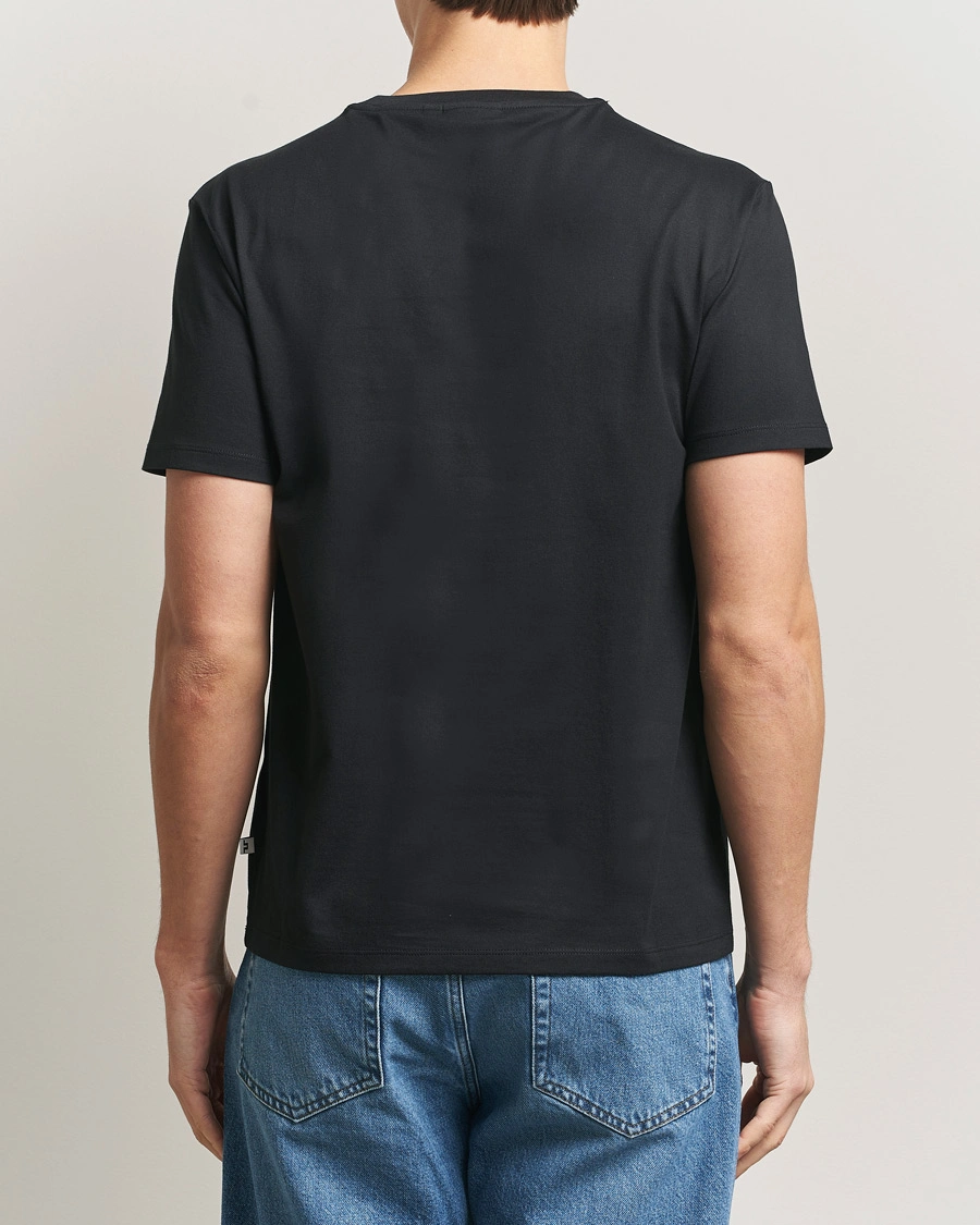 Herr | T-Shirts | J.Lindeberg | Sid Basic T-Shirt Black