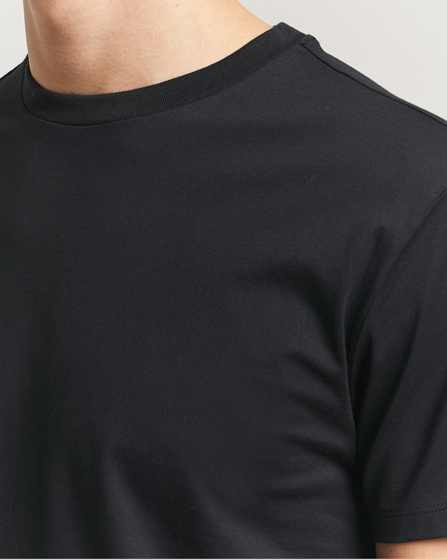 Herr | T-Shirts | J.Lindeberg | Sid Basic T-Shirt Black