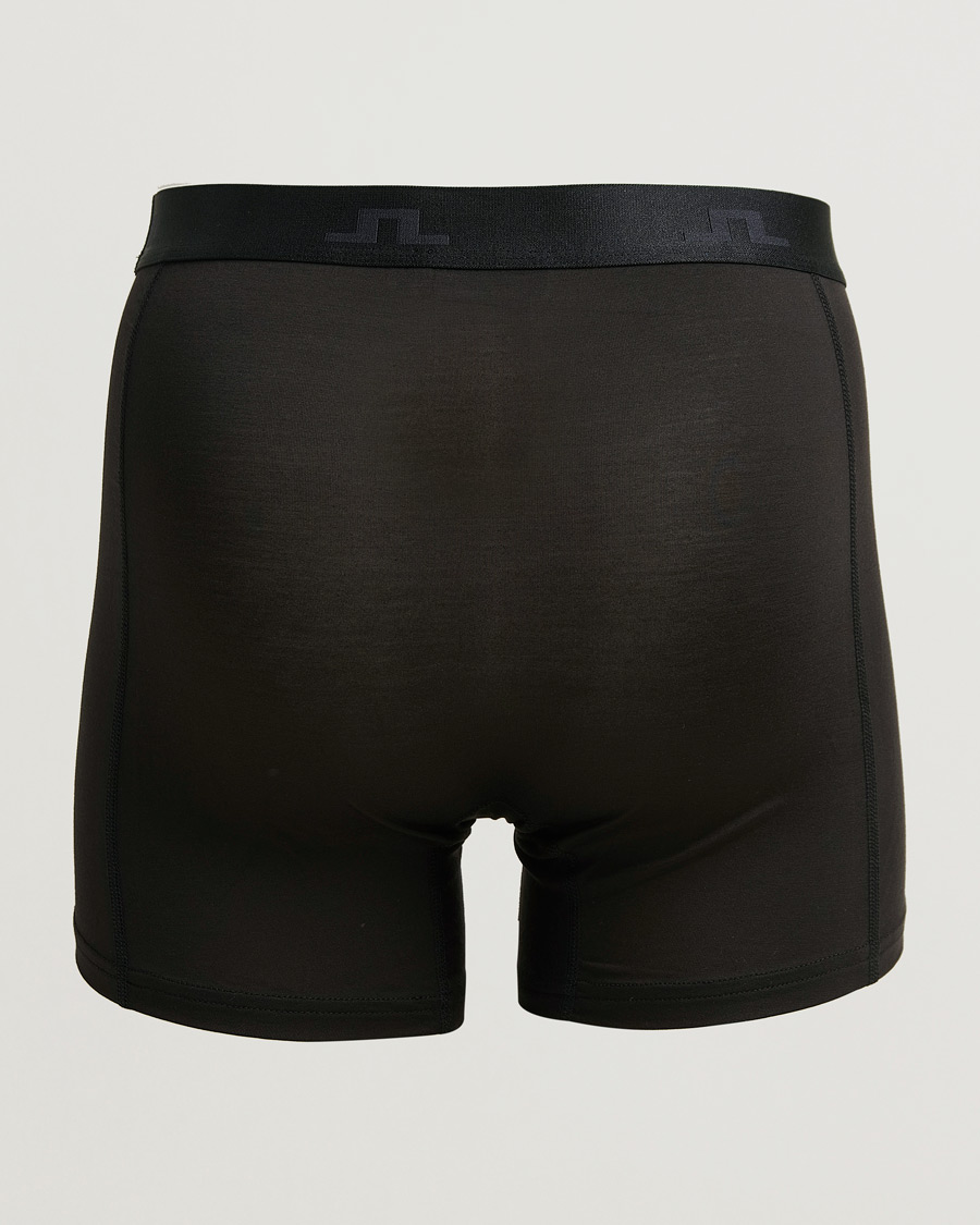 Herr | Underkläder | J.Lindeberg | 3-Pack Bridge Lyocell Boxer Black