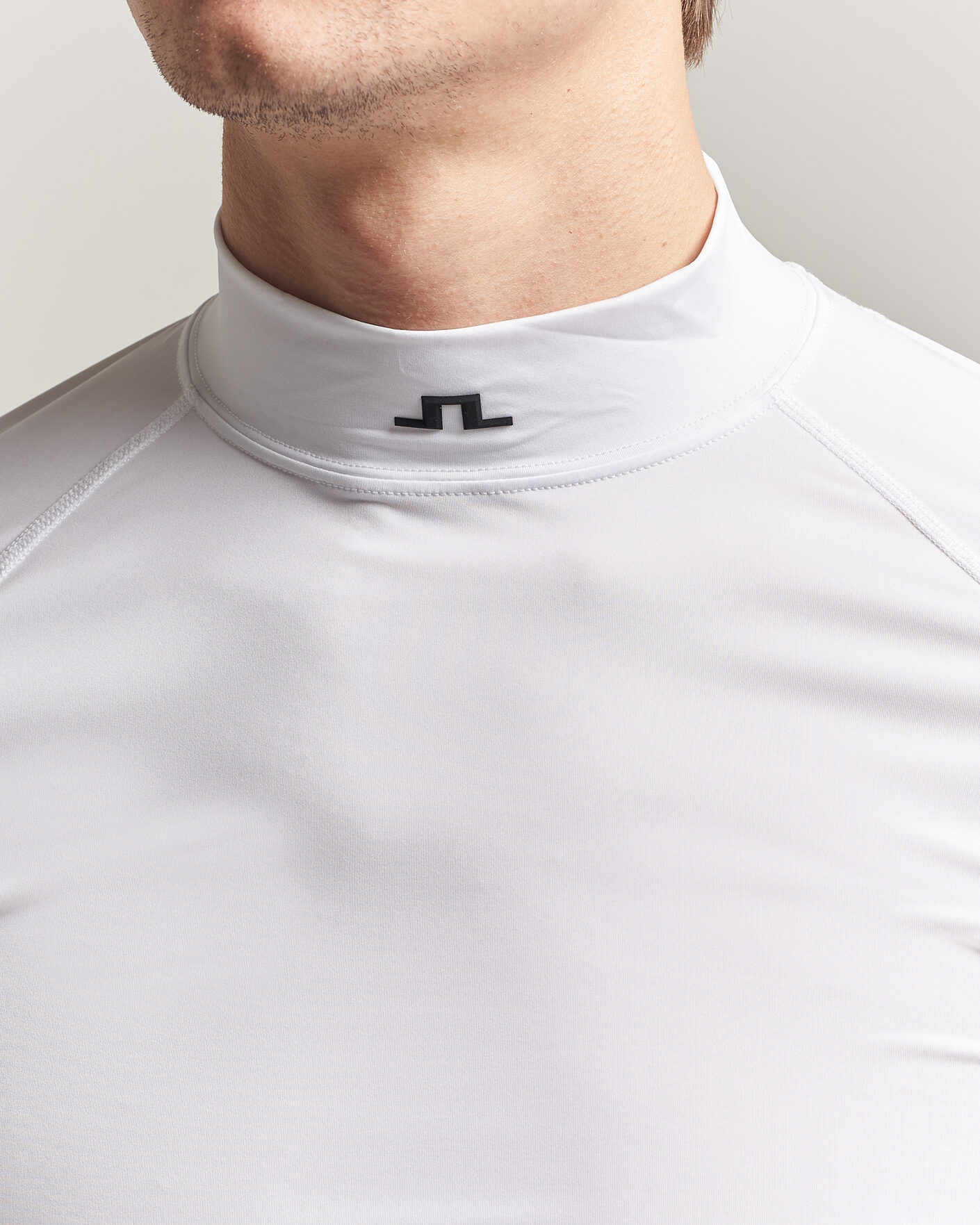 Herr | T-Shirts | J.Lindeberg | Ello Compression T-Shirt White
