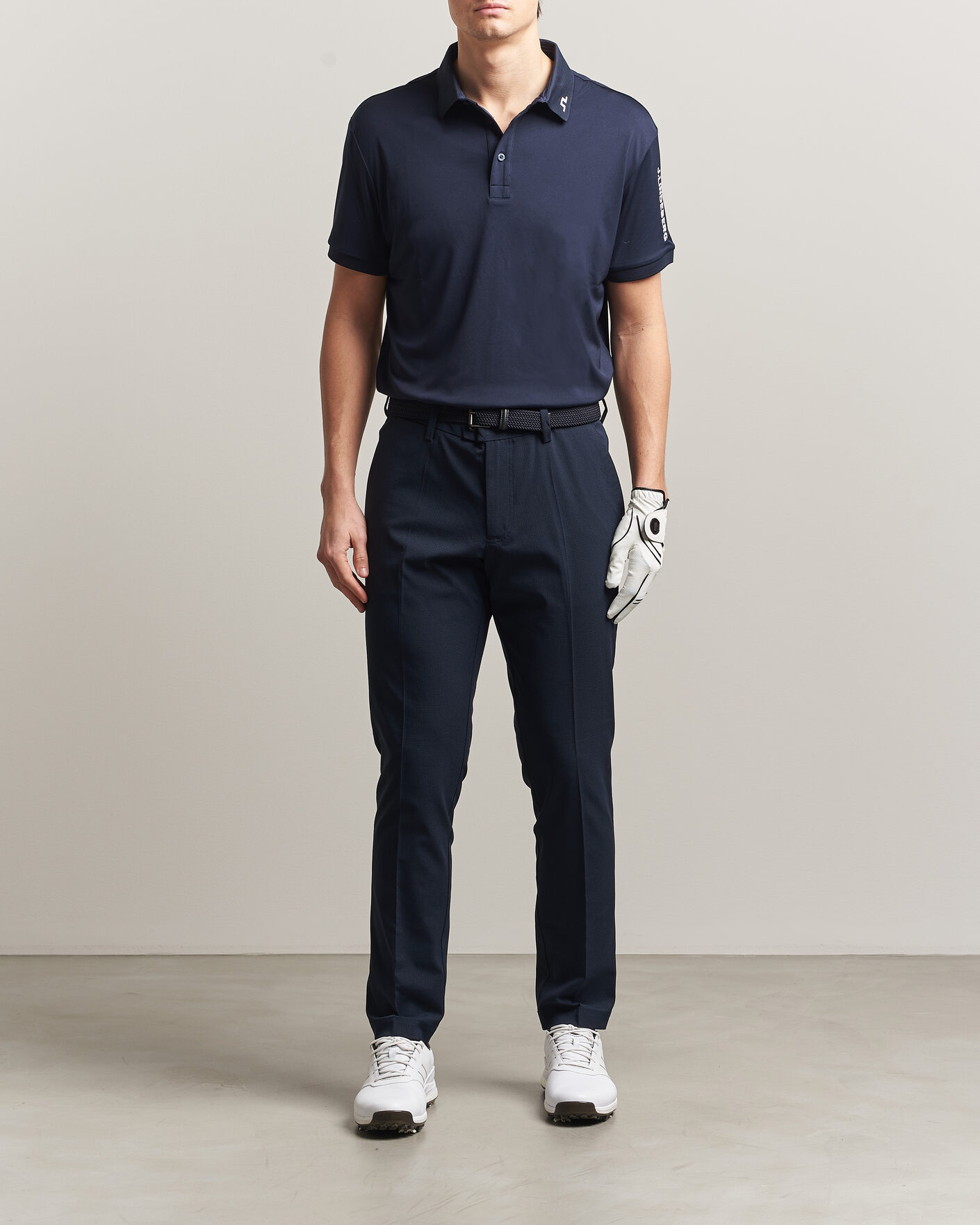 Herr | Byxor | J.Lindeberg | Vent Golf Pants JL Navy