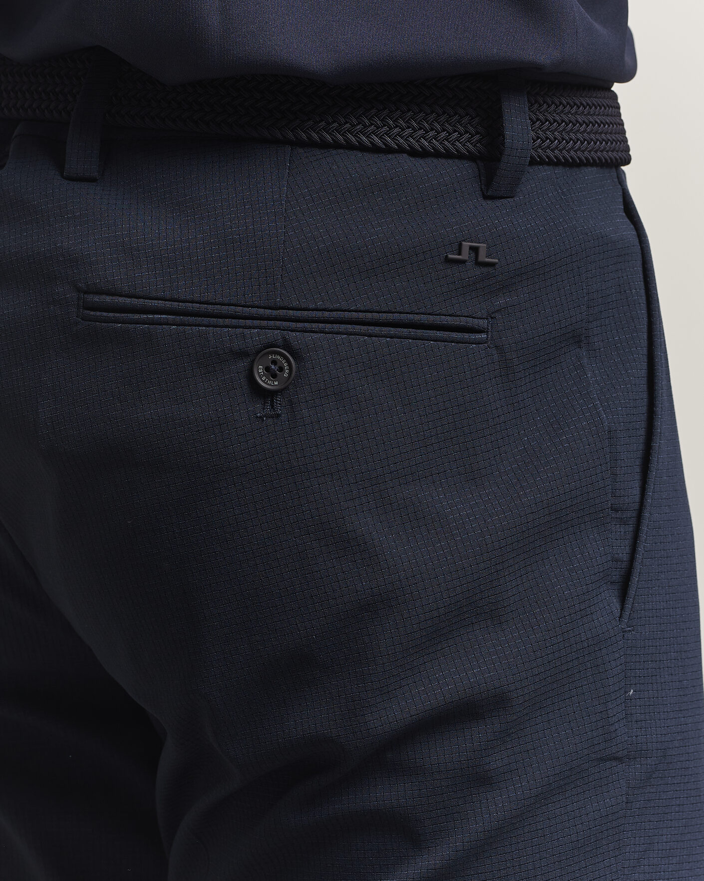 Herr | Byxor | J.Lindeberg | Vent Golf Pants JL Navy