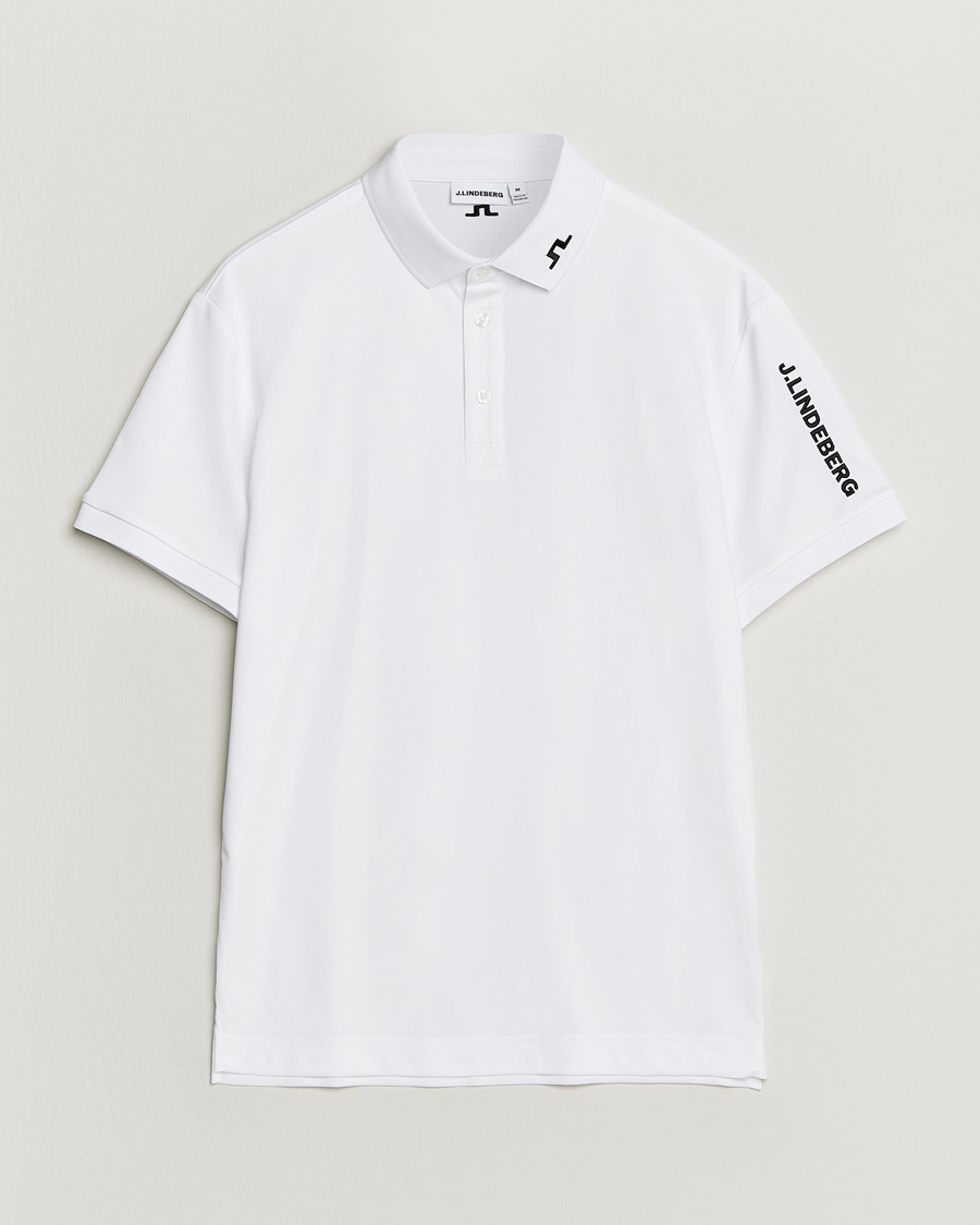 Herr | Pikéer | J.Lindeberg | Tour Tech Polo White