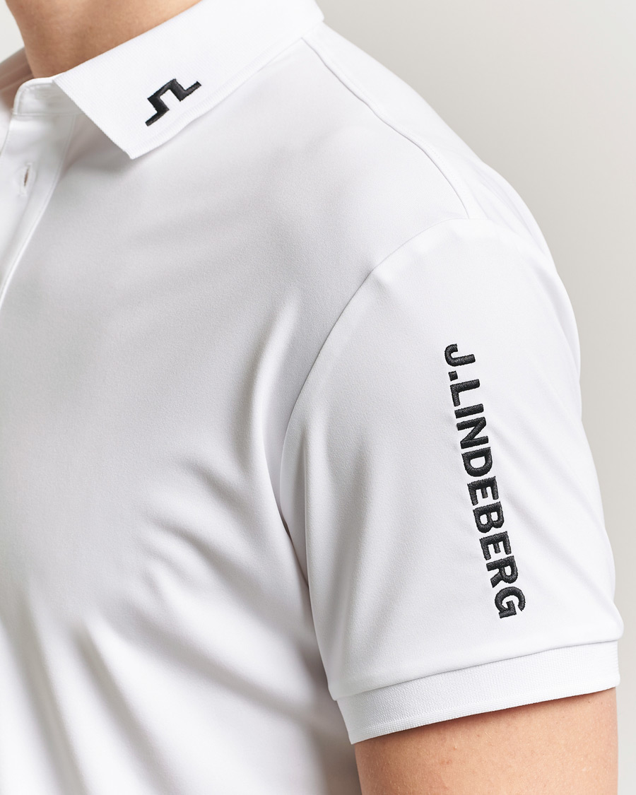 Herr | Pikéer | J.Lindeberg | Tour Tech Polo White