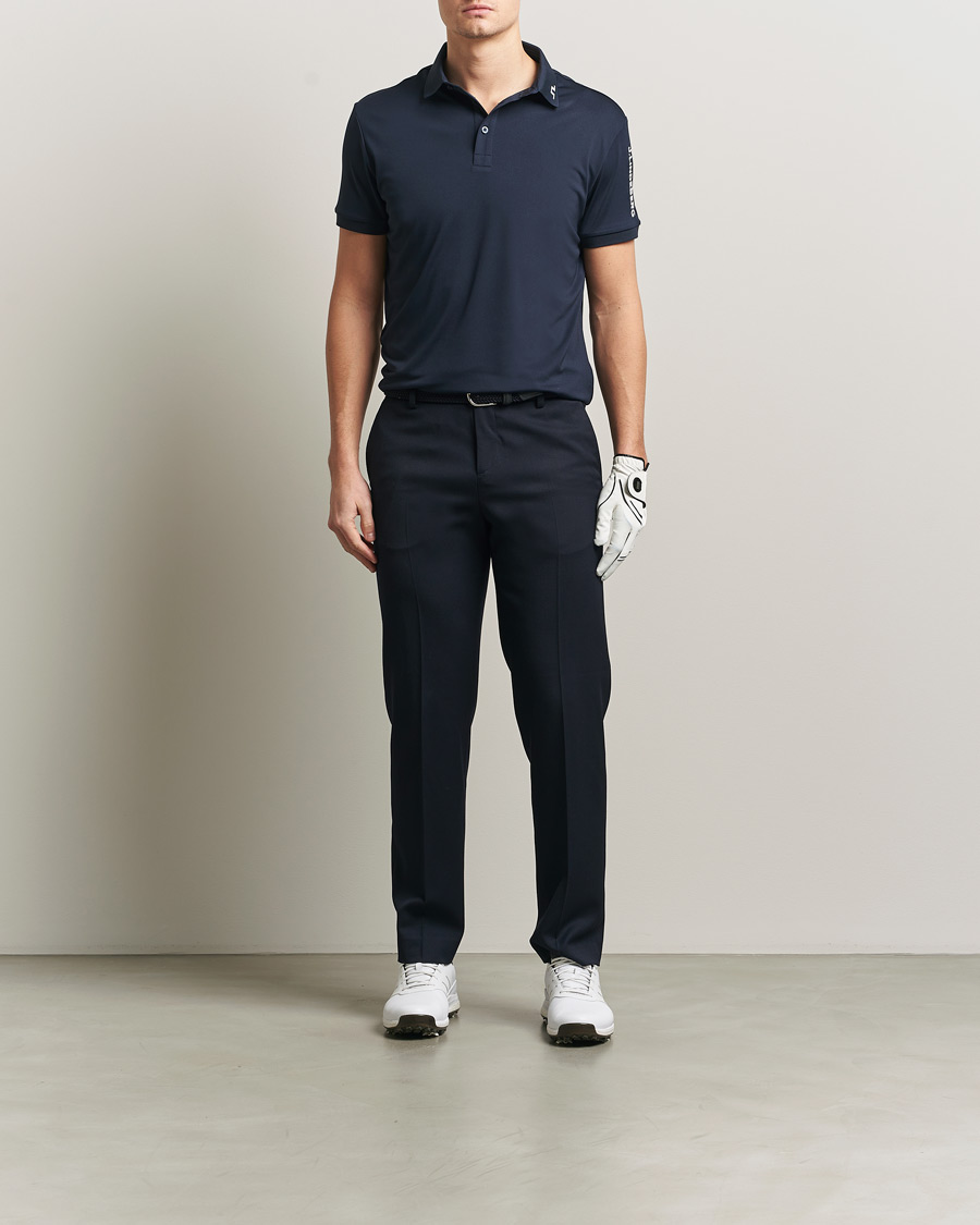 Herr | Pikéer | J.Lindeberg | Tour Tech Polo JL Navy