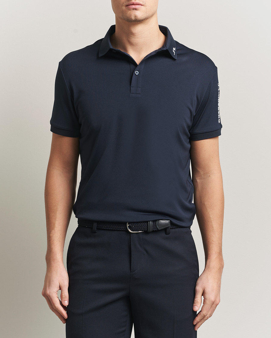 Herr | Pikéer | J.Lindeberg | Tour Tech Polo JL Navy