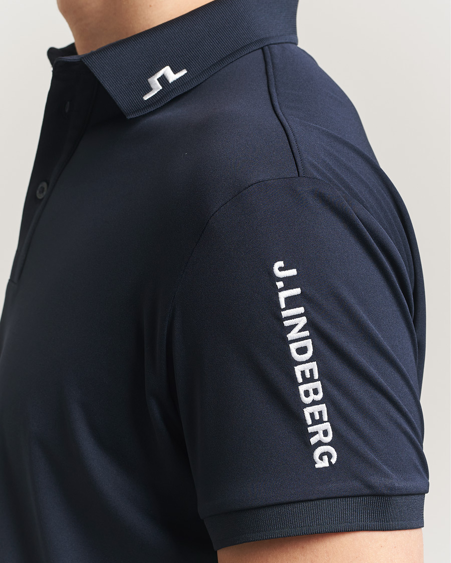 Herr | Pikéer | J.Lindeberg | Tour Tech Polo JL Navy