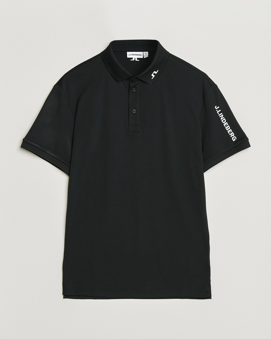 Herr | Pikéer | J.Lindeberg | Tour Tech Polo Black
