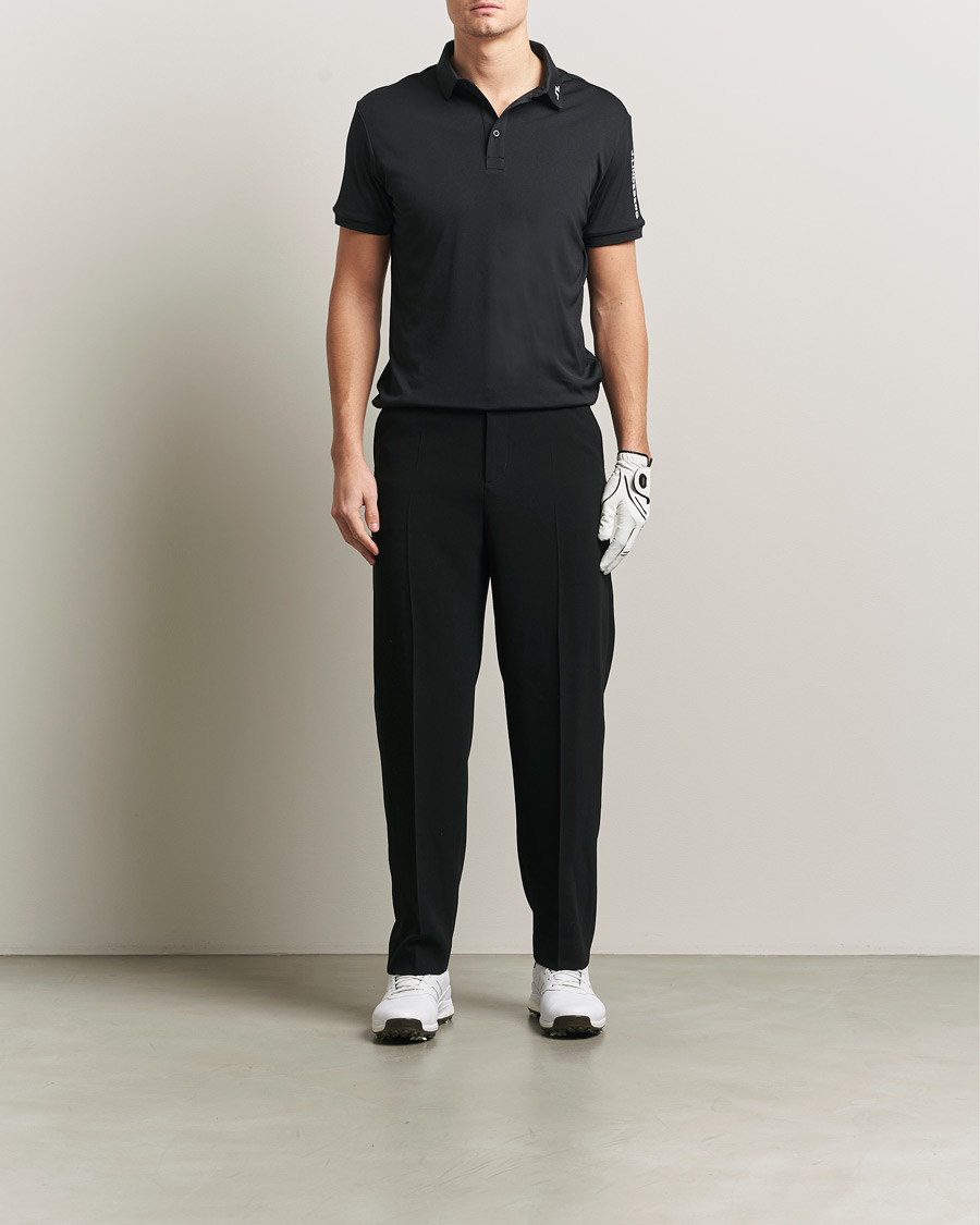 Herr | Pikéer | J.Lindeberg | Tour Tech Polo Black