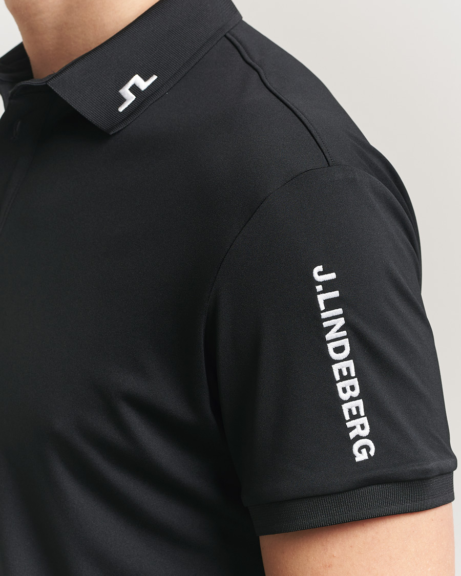 Herr | Pikéer | J.Lindeberg | Tour Tech Polo Black