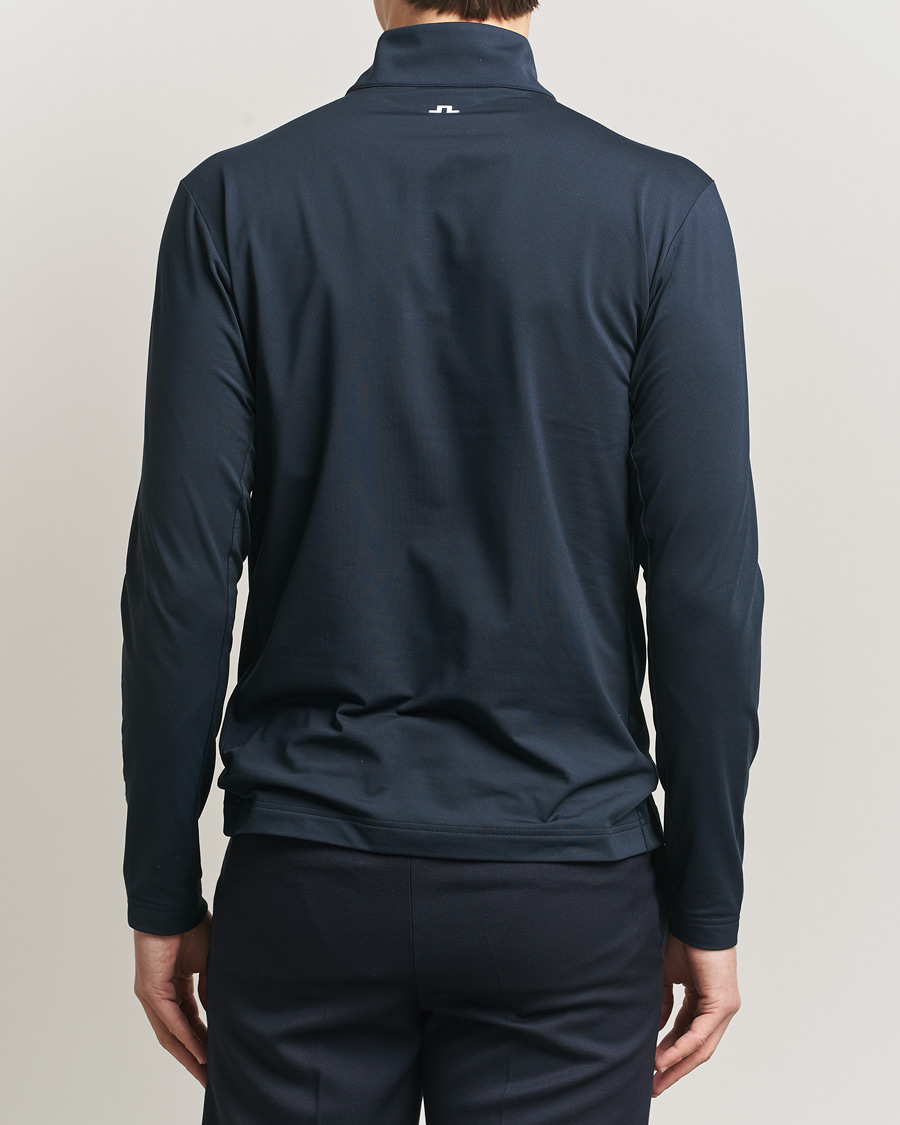 Herr | Tröjor | J.Lindeberg | Tour Tech Mid Layer Half Zip JL Navy