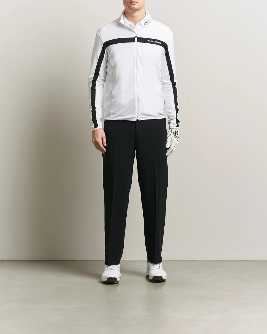 Herr | Tröjor | J.Lindeberg | Jarvis Mid Layer Full Zip White