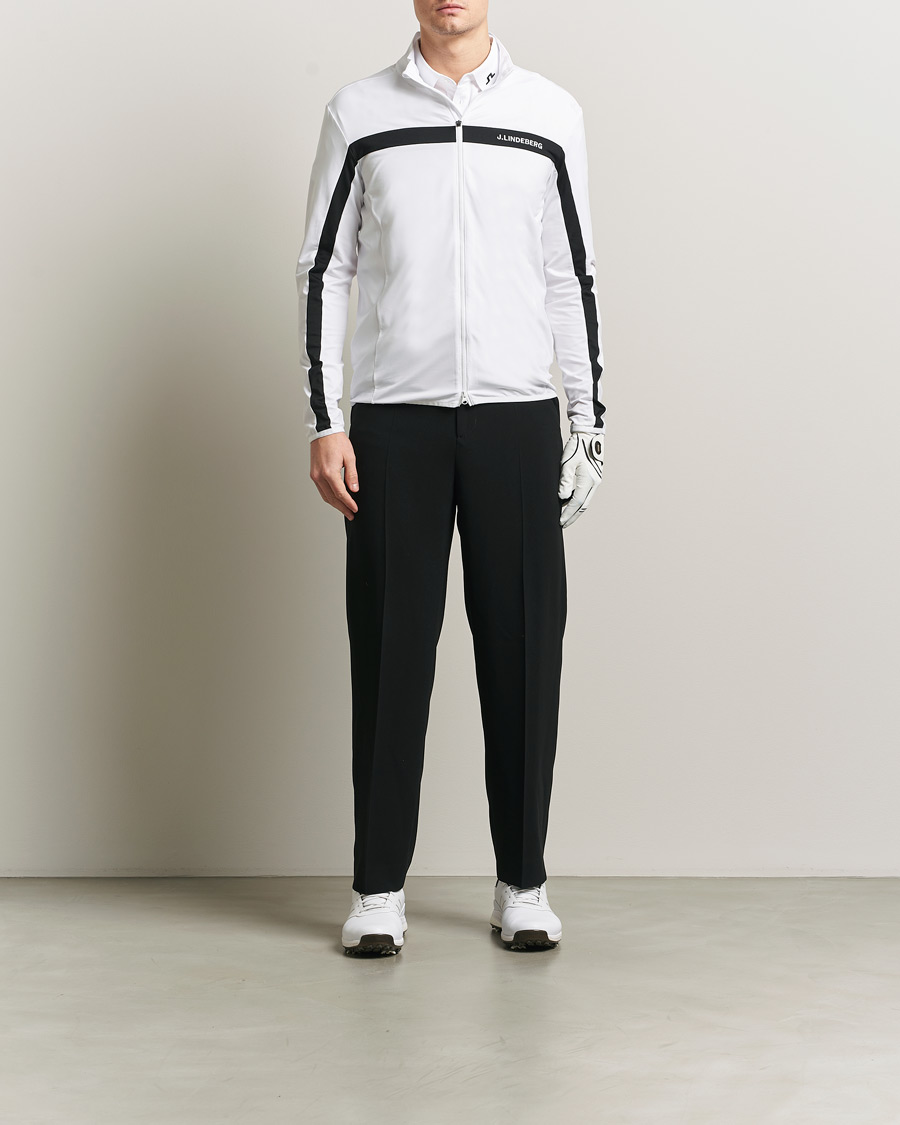 Herr | Tröjor | J.Lindeberg | Jarvis Mid Layer Full Zip White