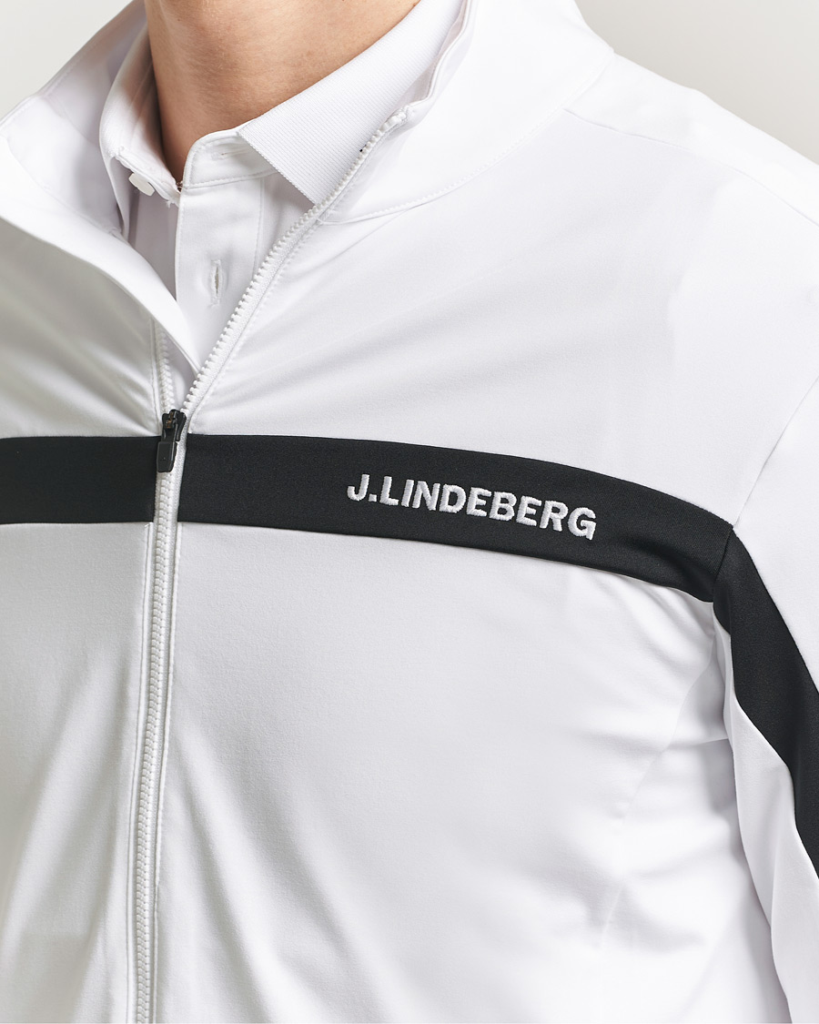 Herr | Tröjor | J.Lindeberg | Jarvis Mid Layer Full Zip White