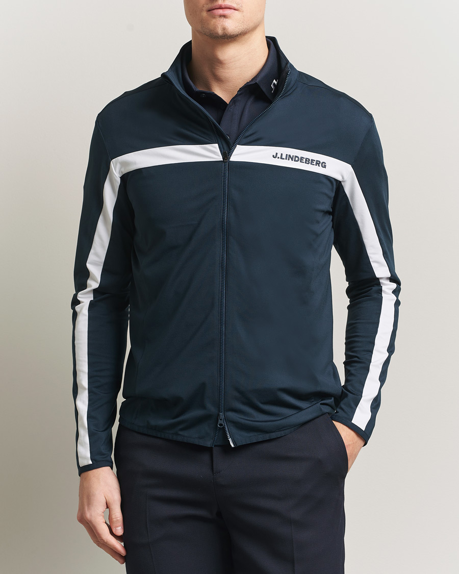 Herr | Tröjor | J.Lindeberg | Jarvis Mid Layer Full Zip JL Navy