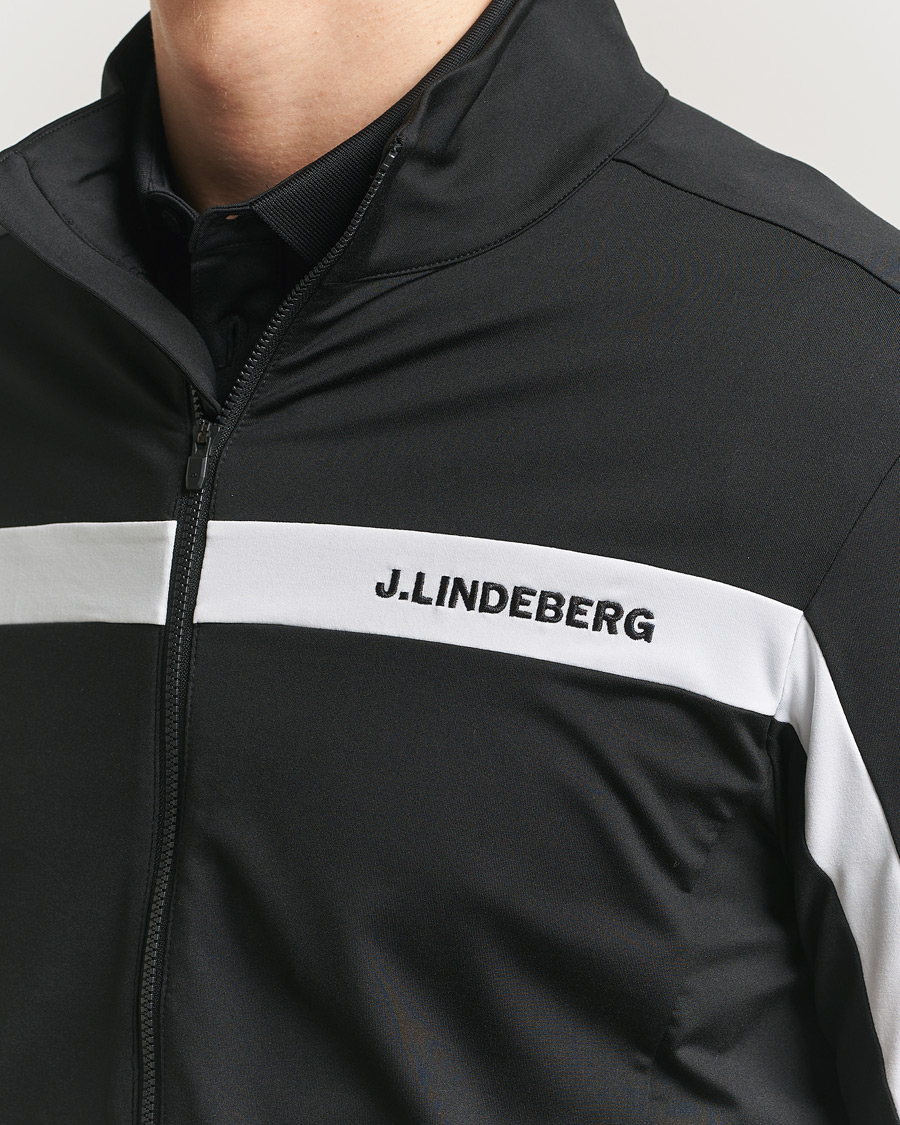 Herr | Tröjor | J.Lindeberg | Jarvis Mid Layer Full Zip Black