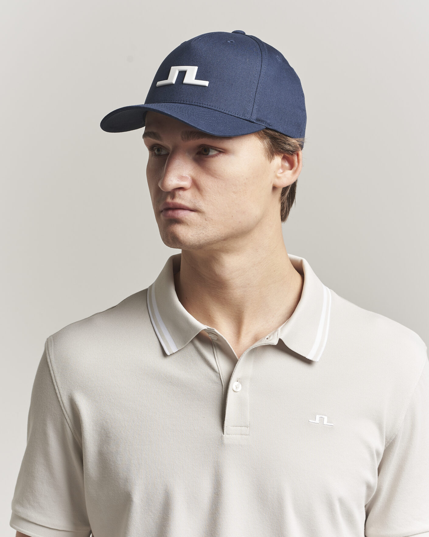 Herr | Hattar & kepsar | J.Lindeberg | Heath Cap JL Navy