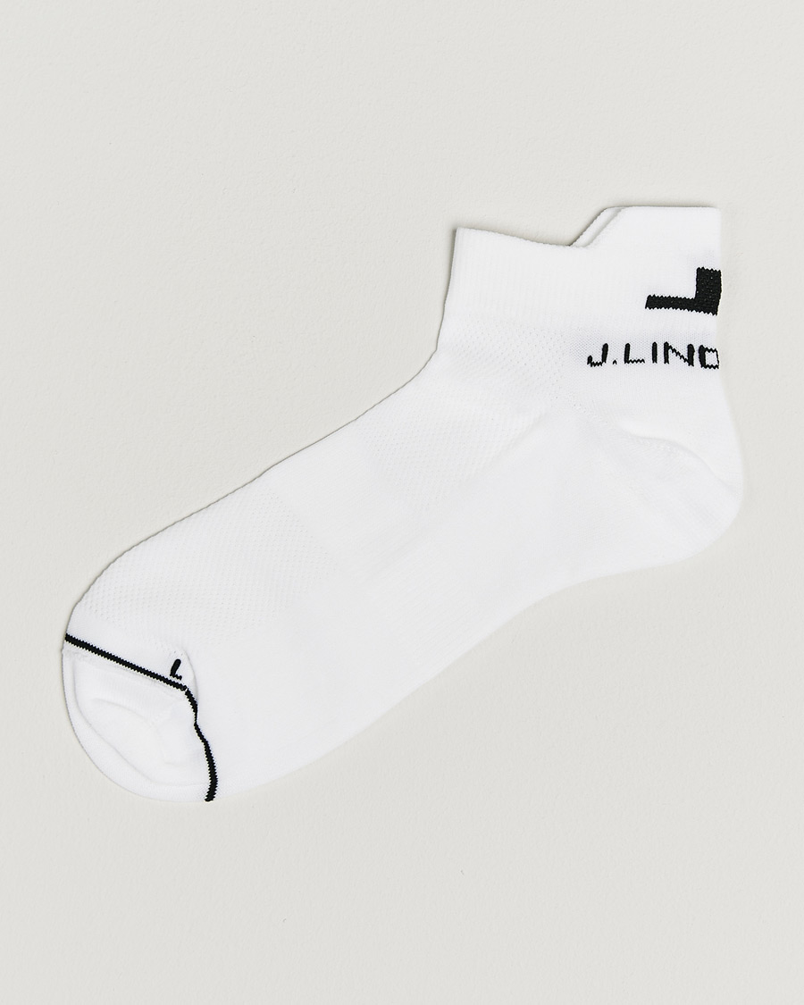 Herr | Underkläder | J.Lindeberg | Spin Short Golf Sock White
