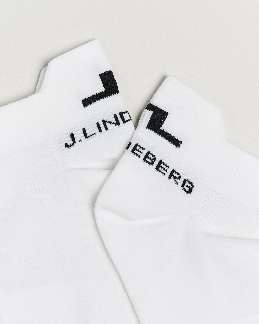 Herr | Underkläder | J.Lindeberg | Spin Short Golf Sock White