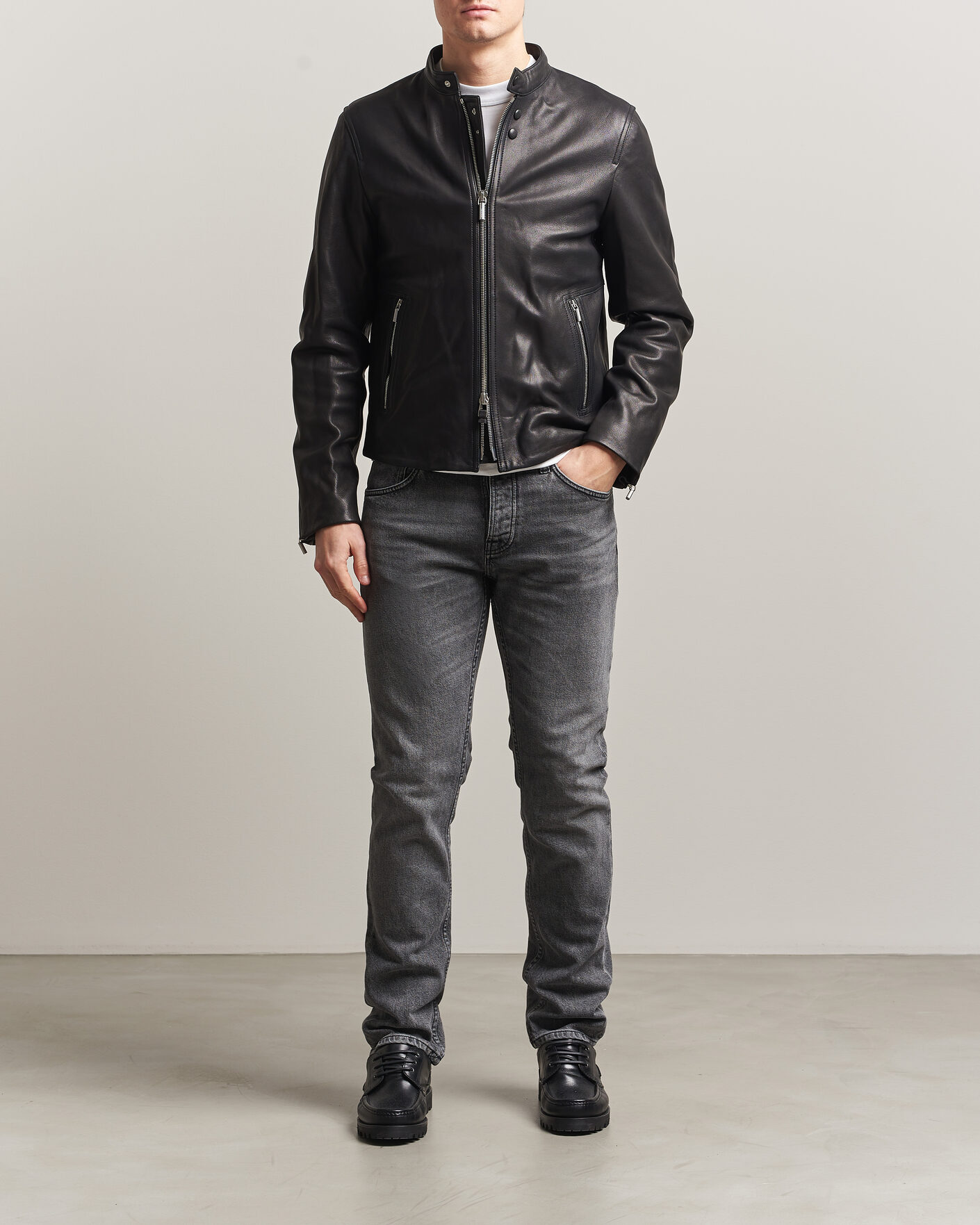 Herr | Byxor | Nudie Jeans | Grim Tim Jeans Cloud Grey