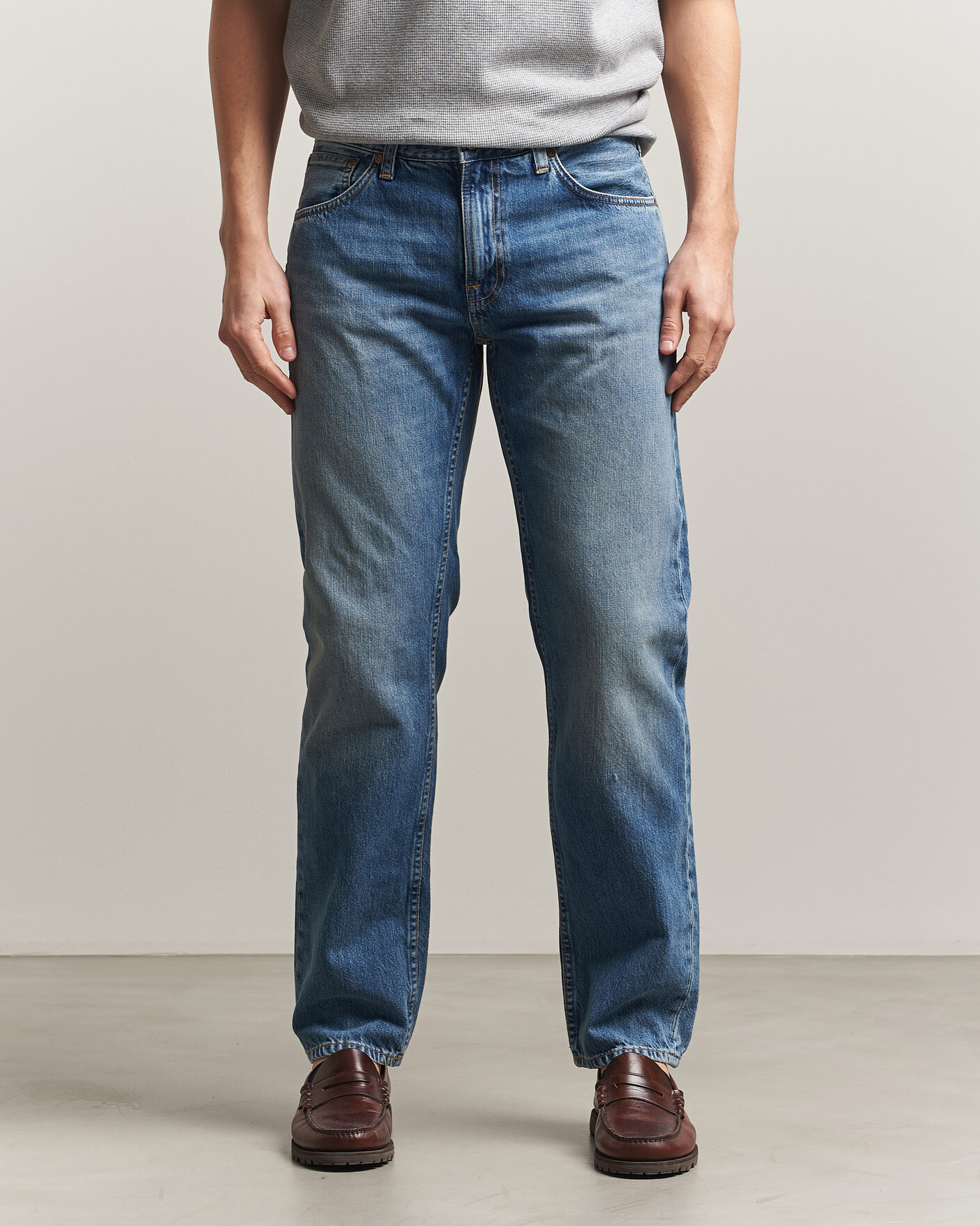 Herr | Byxor | Nudie Jeans | Gritty Jackson Jeans Cool Blue