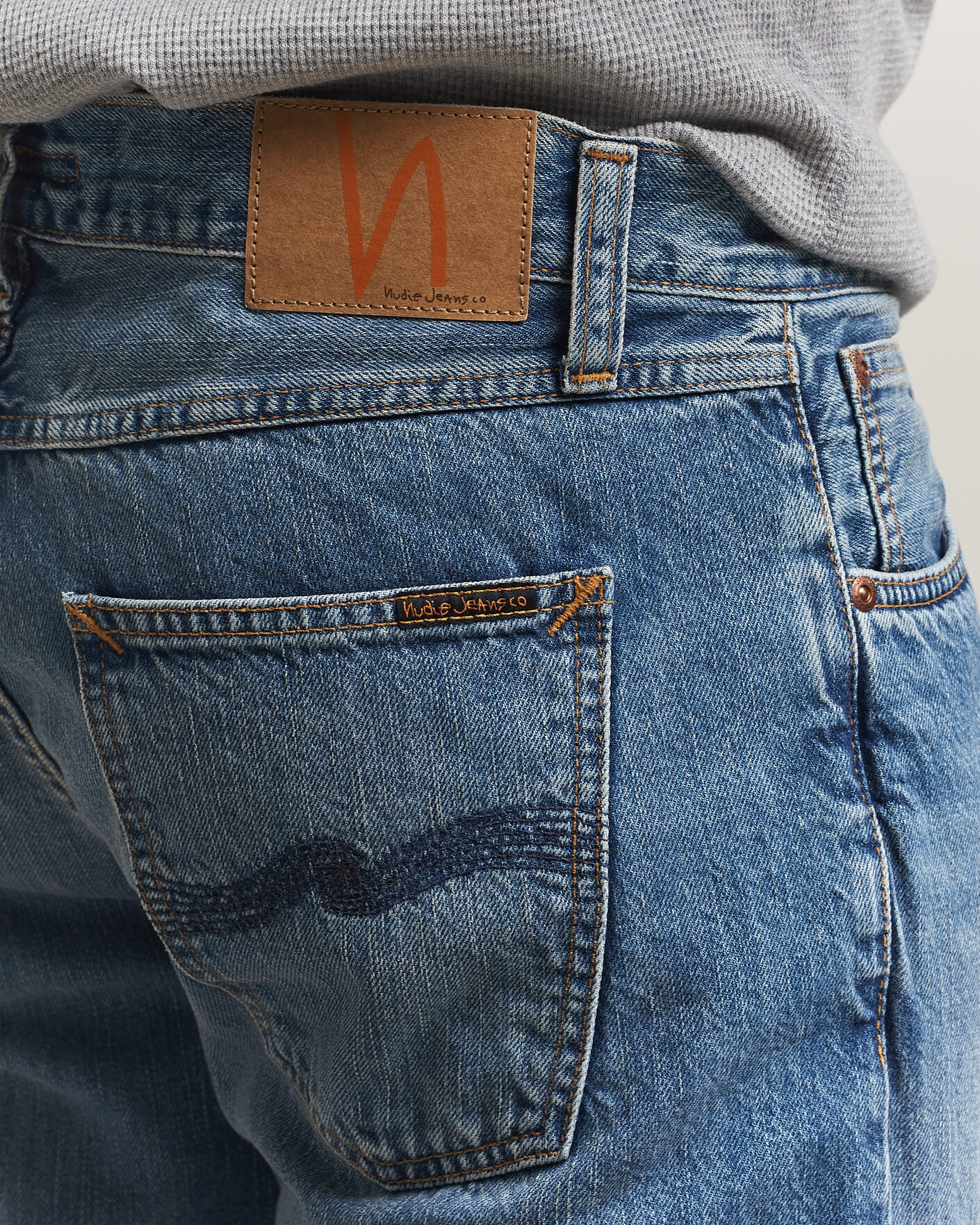 Herr | Byxor | Nudie Jeans | Gritty Jackson Jeans Cool Blue