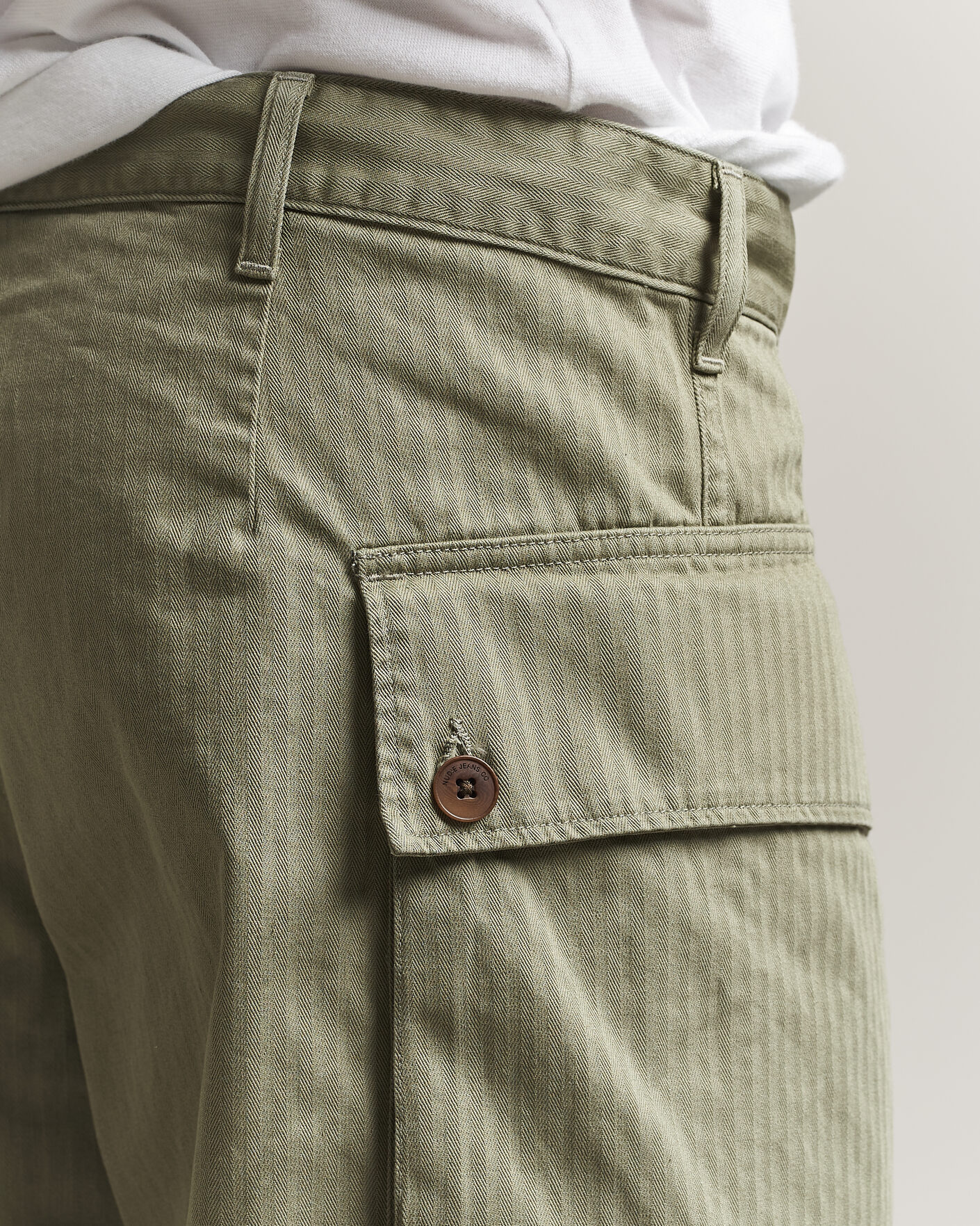 Herr | Byxor | Nudie Jeans | Loud Larry Pants Pale Green