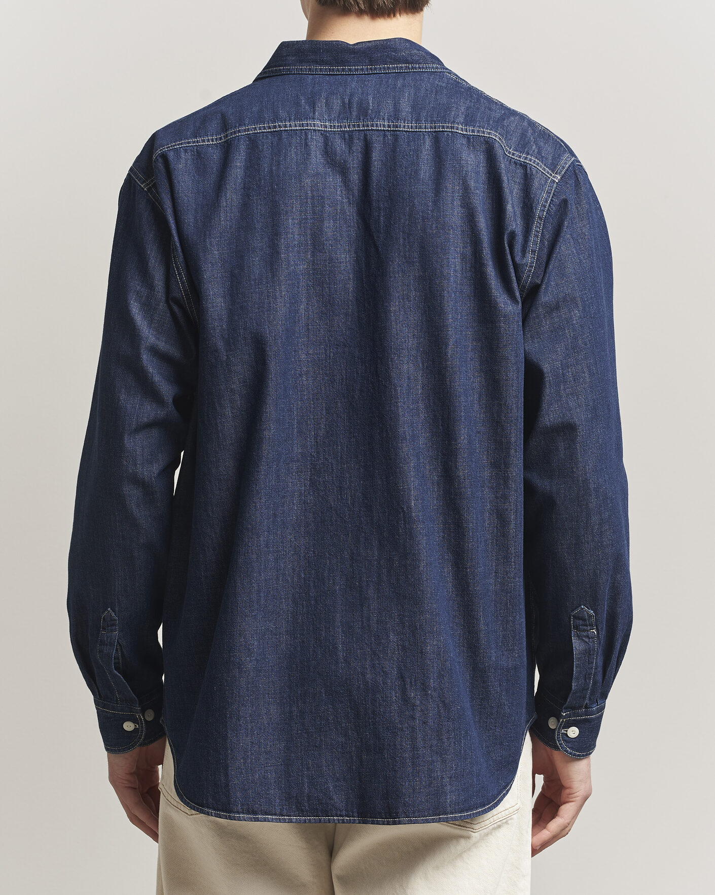 Herr | Skjortor | Nudie Jeans | Julian Denim Shirt Rinsed